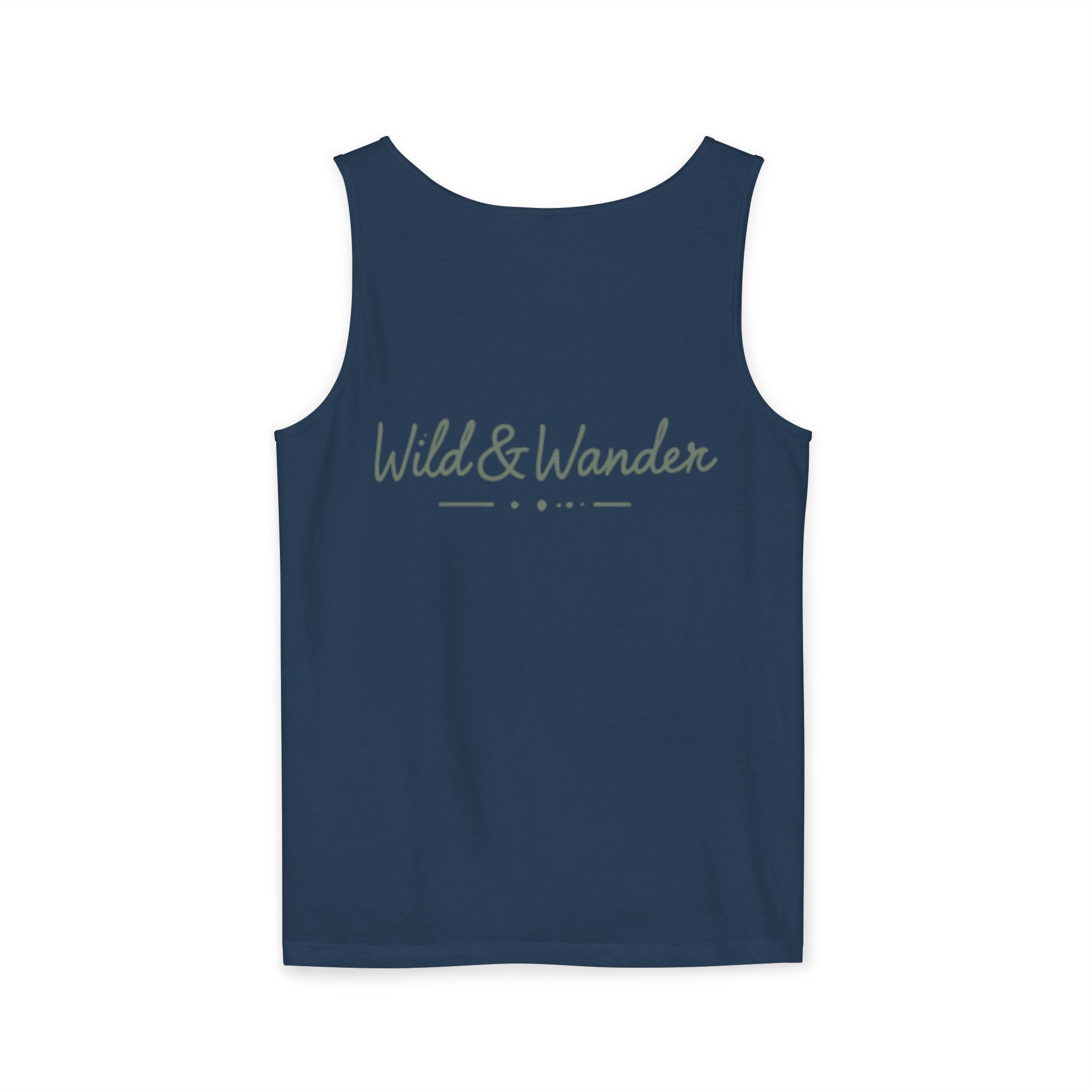 Mountain Sunrise Tank Top - Comfort Colors Garment-Dyed Unisex Muscle Tank | Soft Cotton Nature-Inspired Summer Shirt