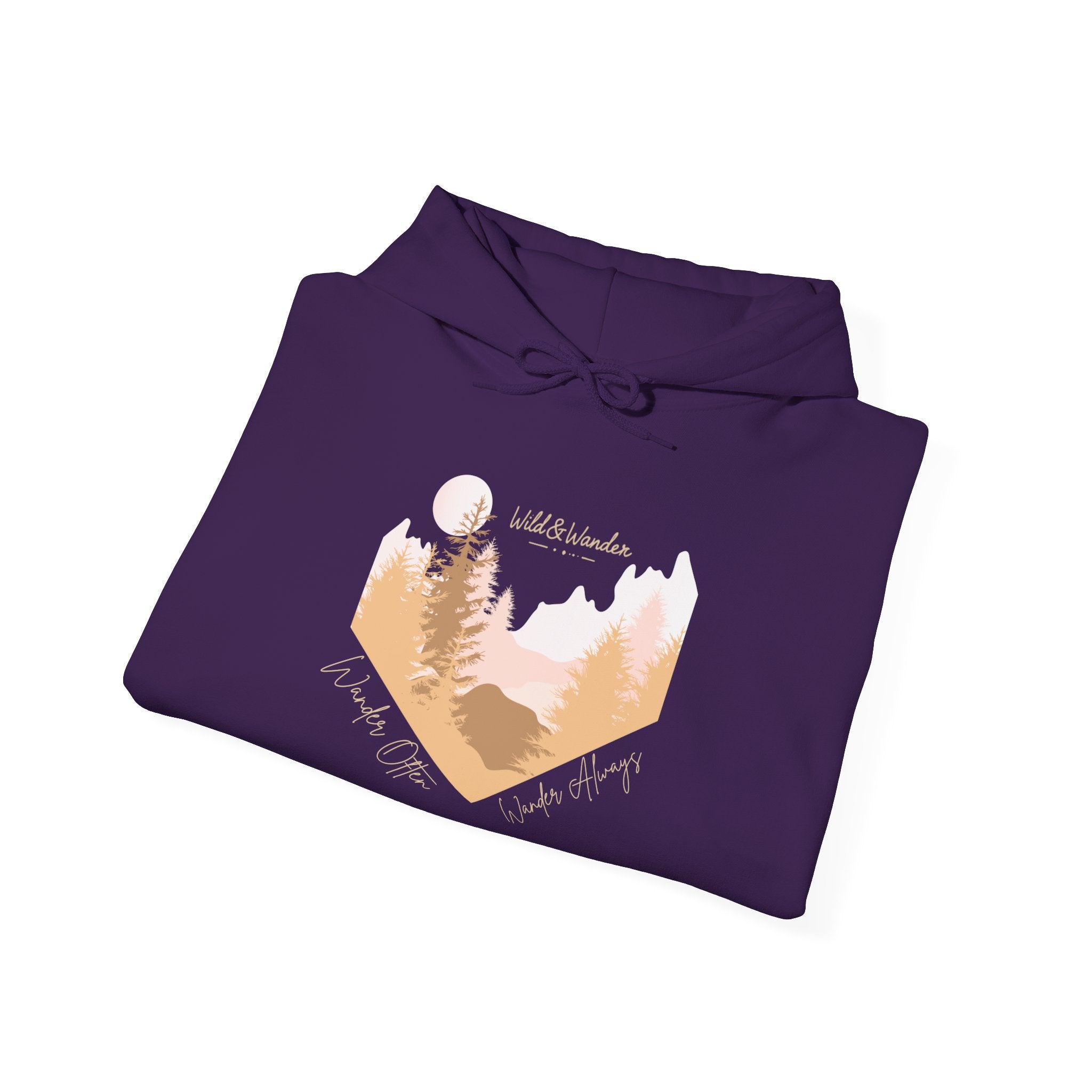 Wander Often Hoodie - Wild & Wander Adventure Hoodie - Nature-Inspired Cozy Sweatshirt