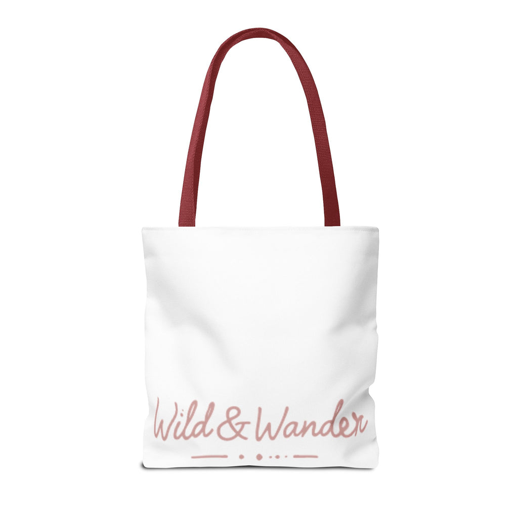 Wander Always Sunset Mountain Heart Tote Bag - Wild & Wander Collection (Free Shipping)
