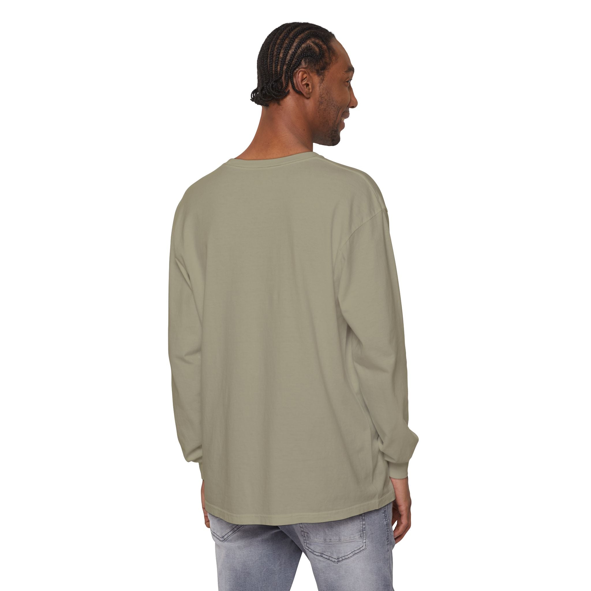 Wild & Wander Logo Long Sleeve Tee, Earthy Adventure Shirt for Nature Lovers