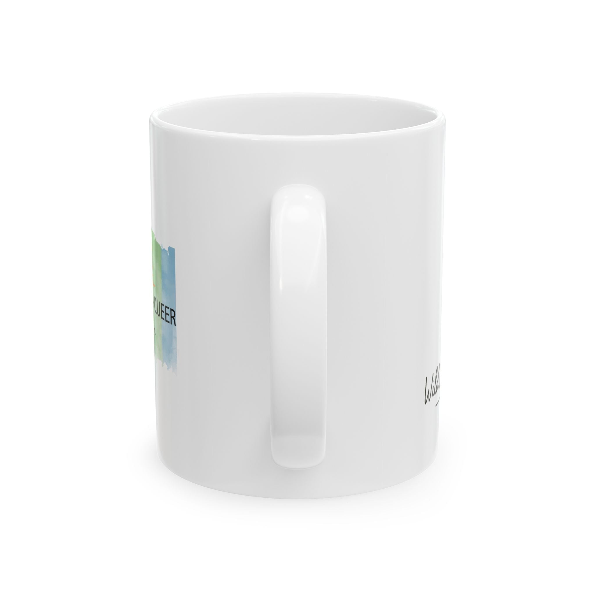 Sun-Soaked + Queer Pride Mug | LGBTQ+ Rainbow Roots Coffee Cup | Queer Morning Ritual Mug | Gay Pride Gift | Wild & Wander Ceramic Mug