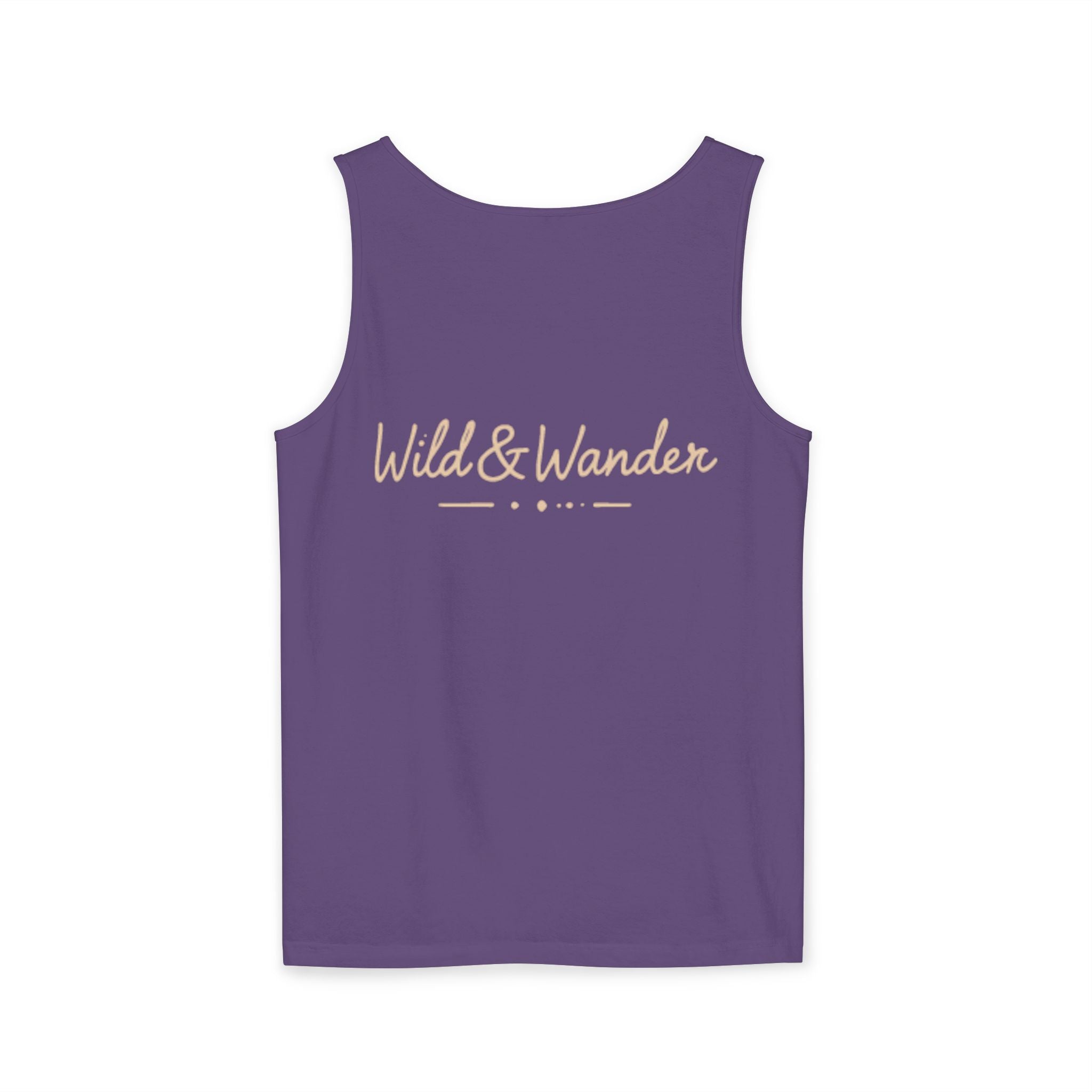 Wander Often Tank Top - Comfort Colors Garment-Dyed Muscle Tank | Earthy Adventure Summer Shirt by Wild & Wander