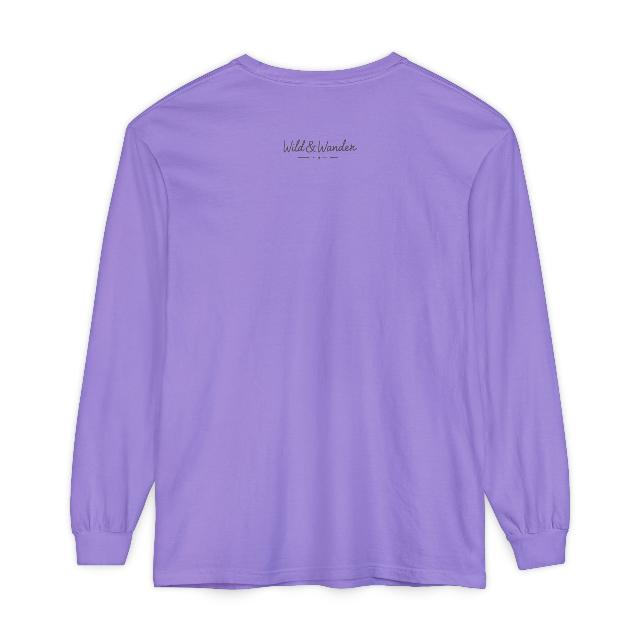 Get a Little Wild Bear Long Sleeve -Nature Graphic Tee | Soft Cotton Adventure Layer