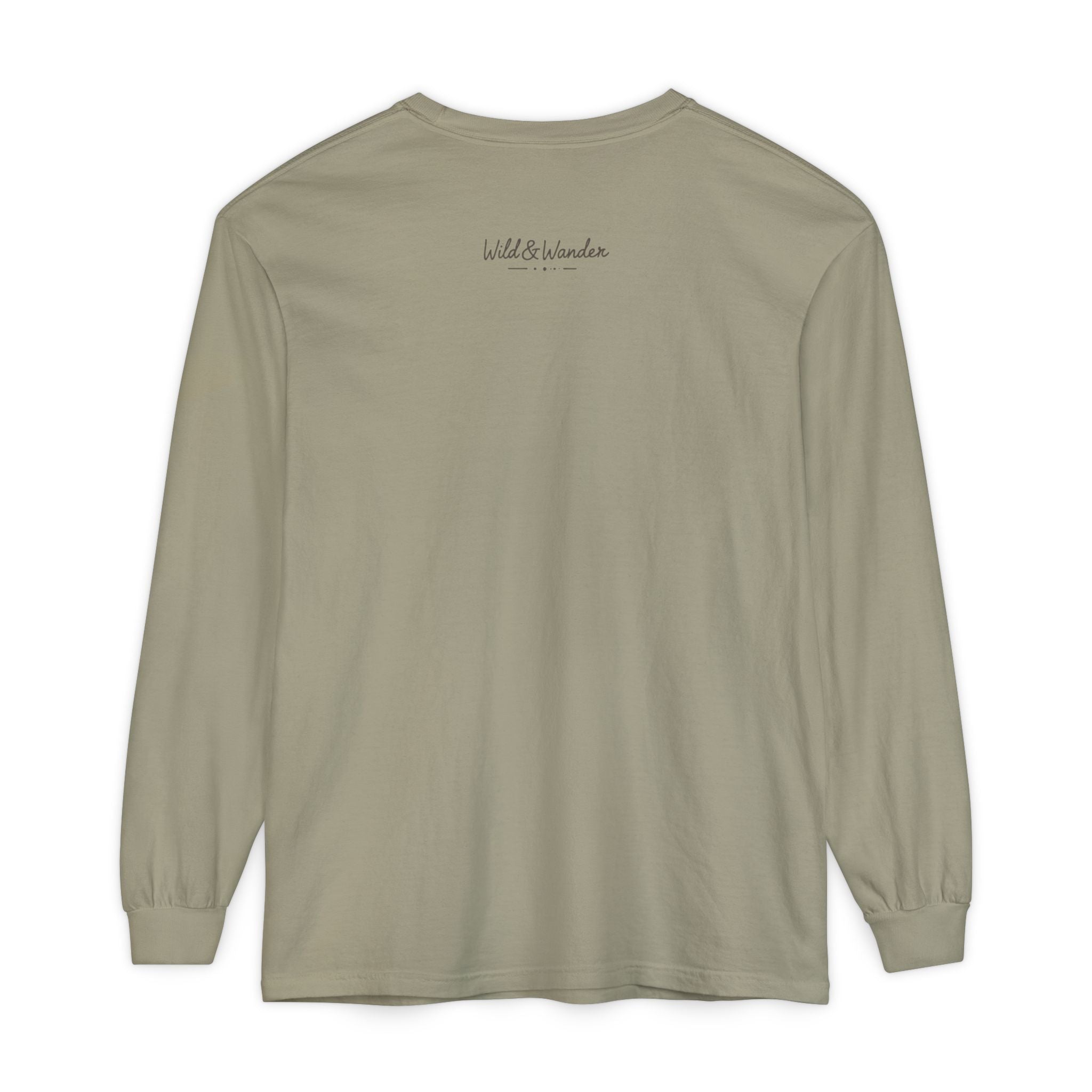 Get a Little Wild Bear Long Sleeve -Nature Graphic Tee | Soft Cotton Adventure Layer