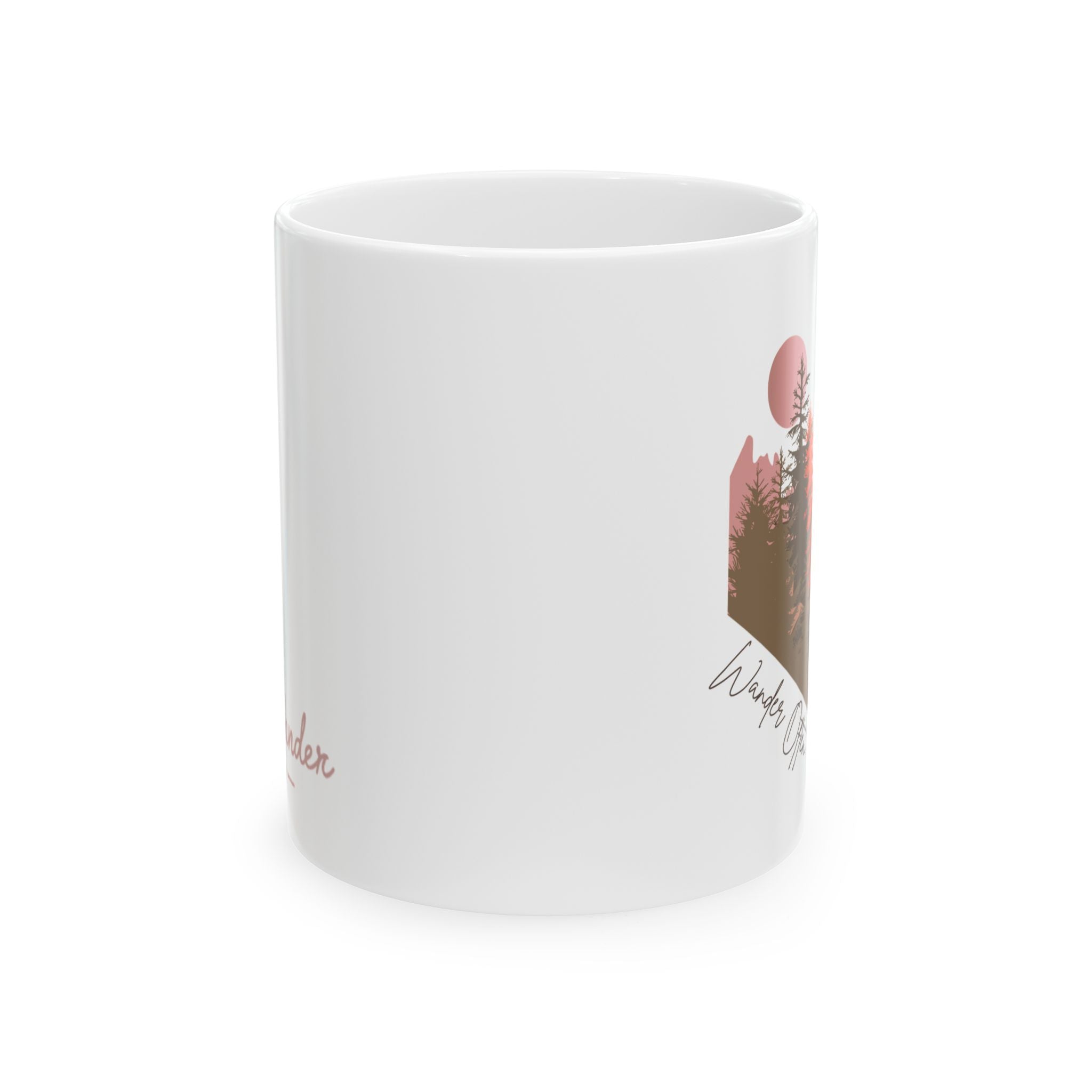 Wander Always Mug - Adventure-Inspired Ceramic Coffee Cup | Wild & Wander Nature Gift