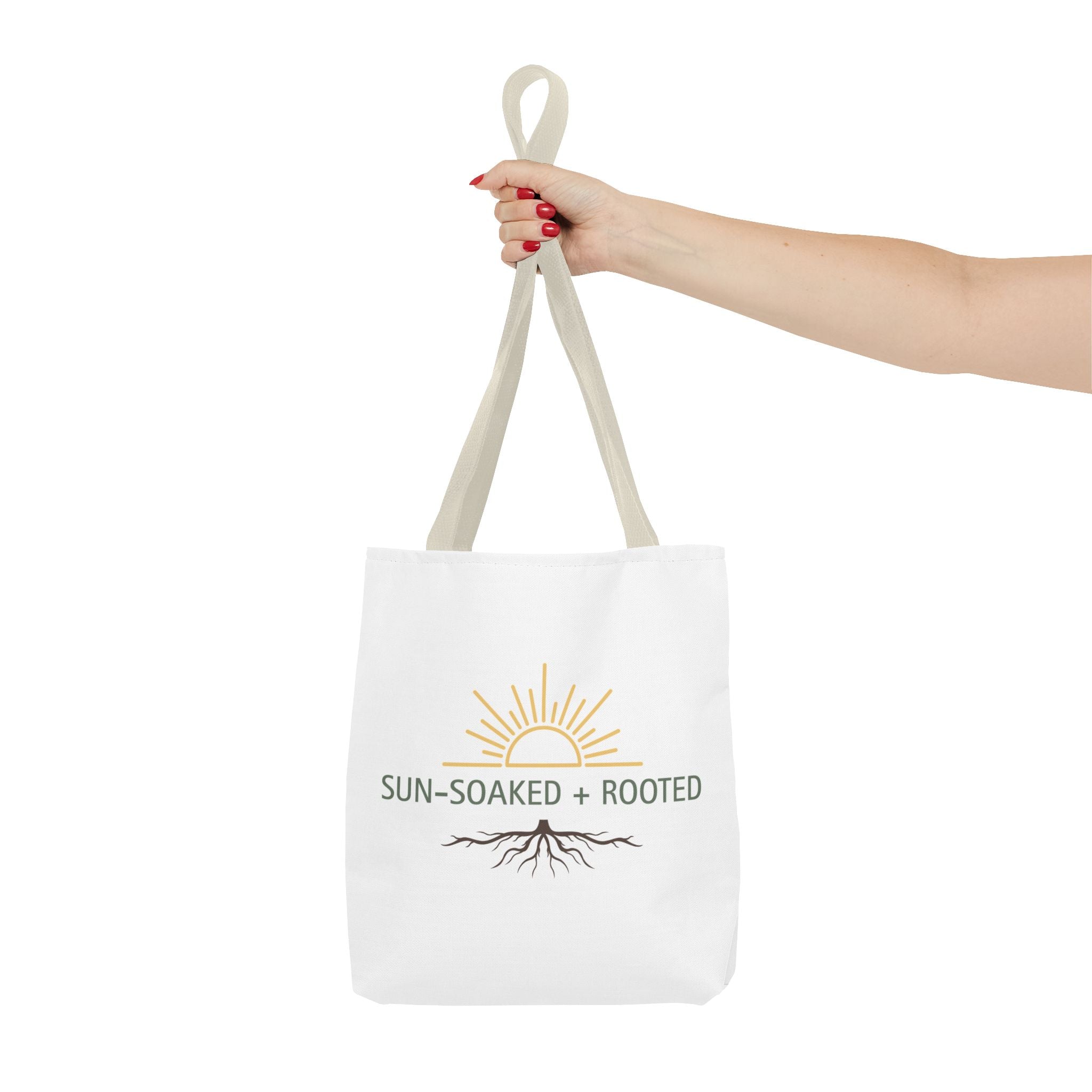 Wild & Wander Sun-Soaked + Rooted Tote Bag - Boho Carryall for Soft Adventure Days
