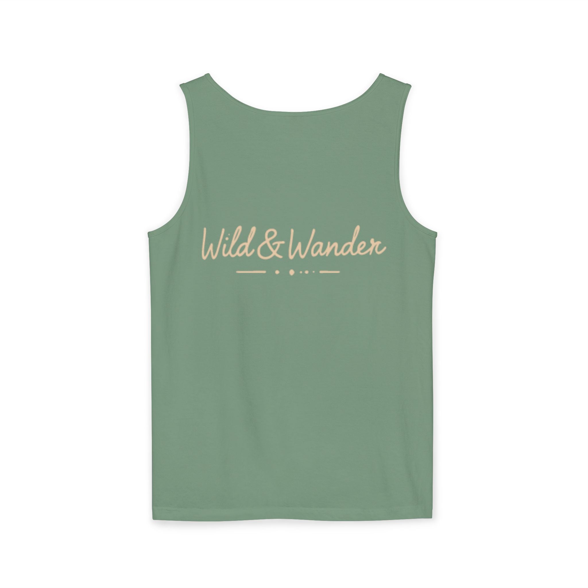 Wander Often Tank Top - Comfort Colors Garment-Dyed Muscle Tank | Earthy Adventure Summer Shirt by Wild & Wander