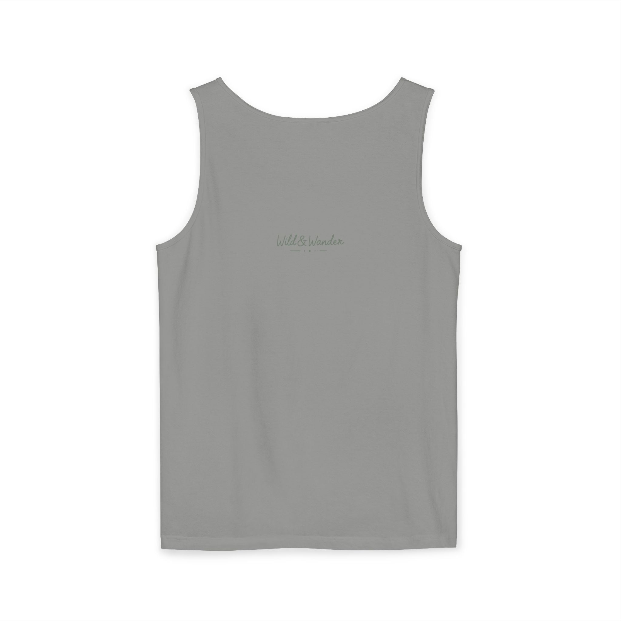 Get a Little Wild Bear Tank Top - Nature Graphic | Soft Garment-Dyed Unisex Fit