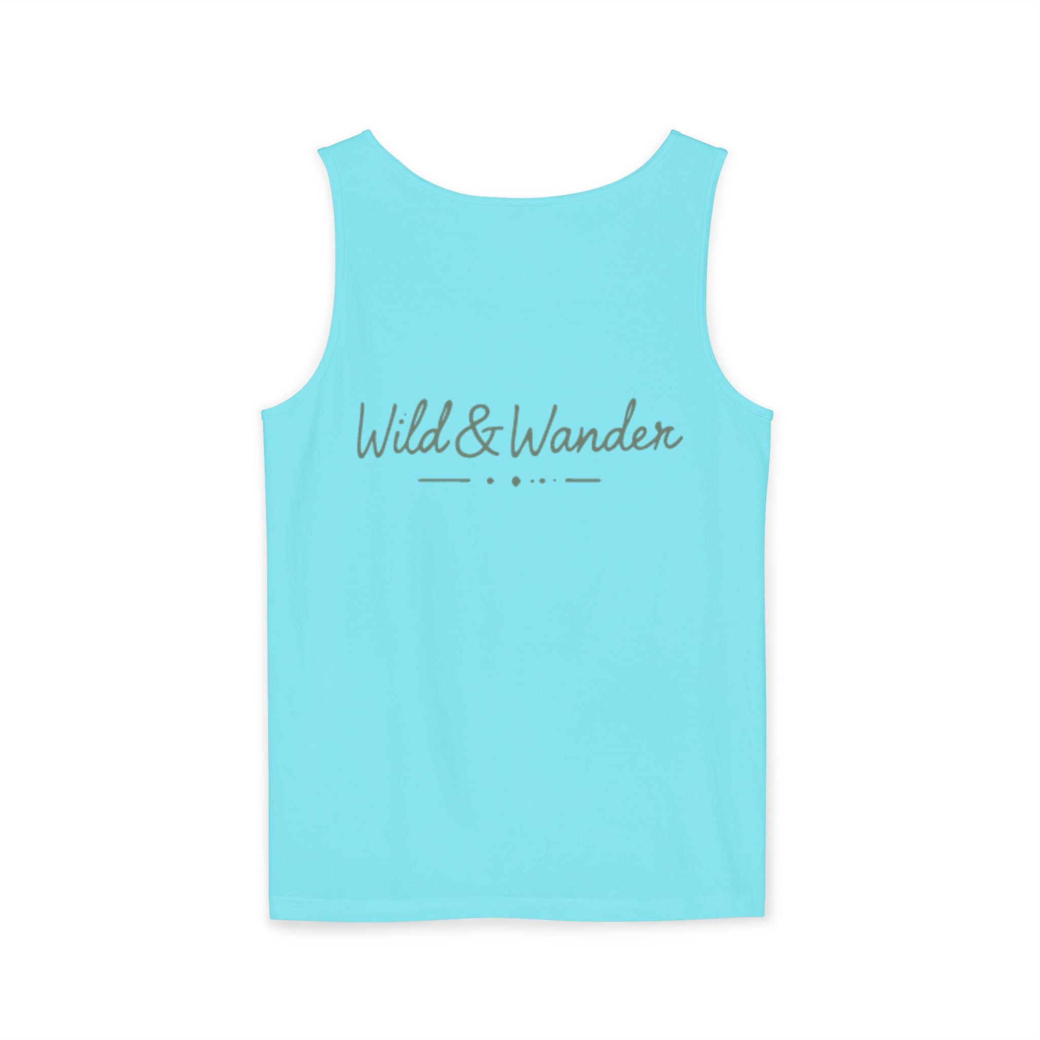 Mountain Sunrise Tank Top - Comfort Colors Garment-Dyed Unisex Muscle Tank | Soft Cotton Nature-Inspired Summer Shirt