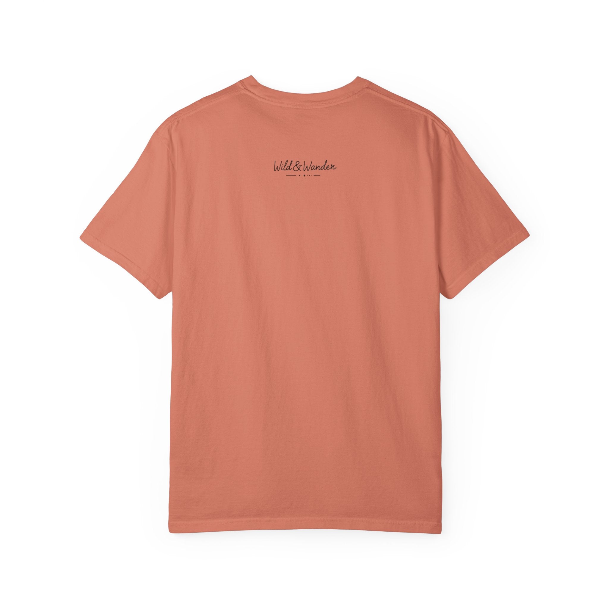 Get a Little Wild Bear Tee | Soft Garment-Dyed Nature Shirt | Wild & Wander Graphic Tee | Earthy Adventure Shirt for Outdoor Lovers