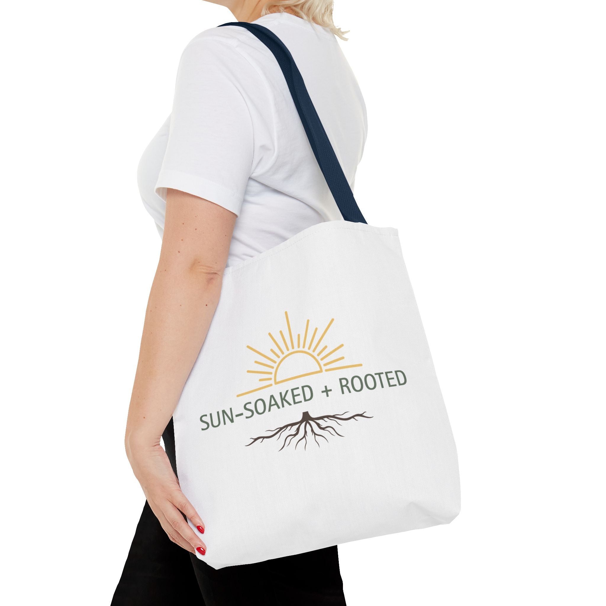 Wild & Wander Sun-Soaked + Rooted Tote Bag - Boho Carryall for Soft Adventure Days
