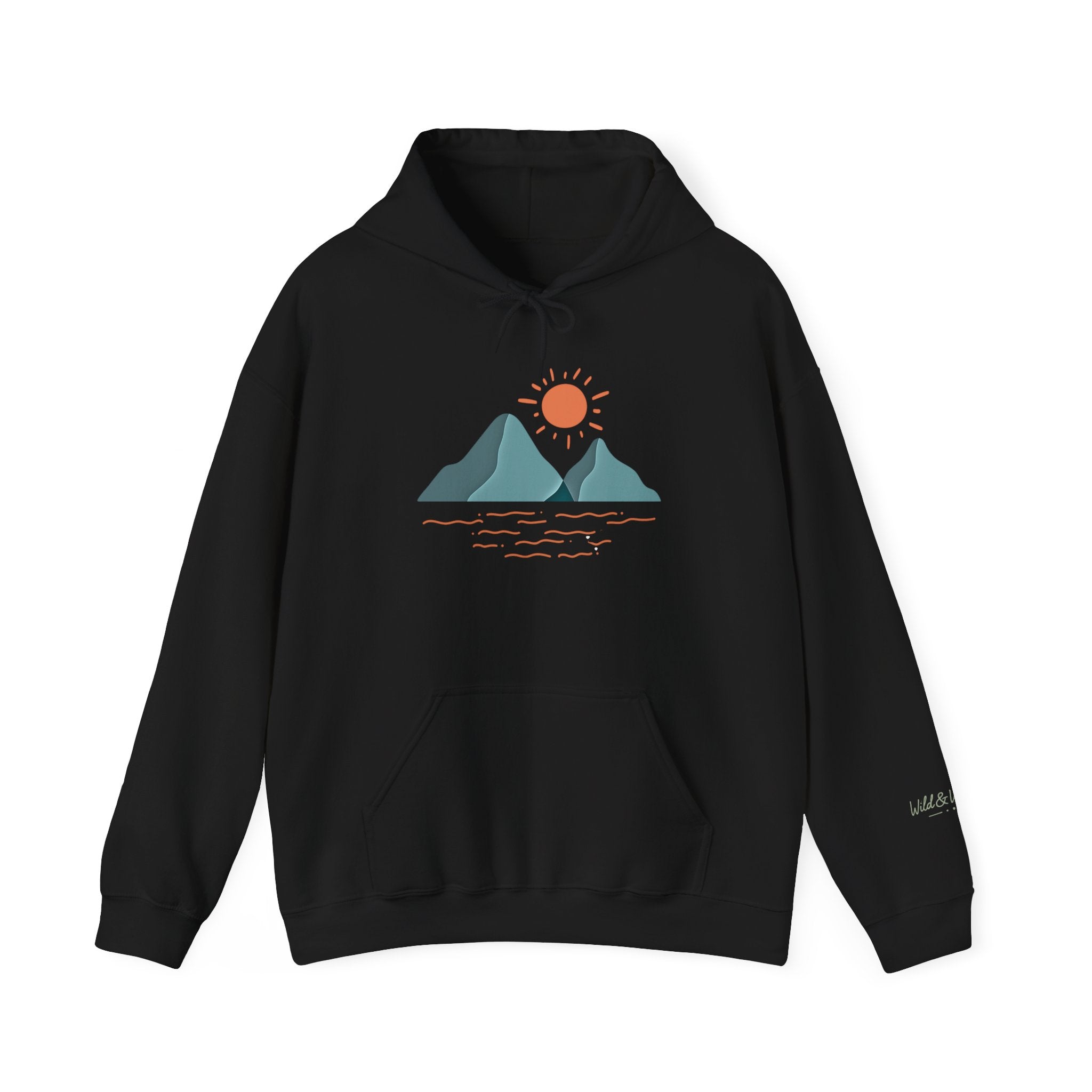 Mountain Sunrise Hoodie - Wild & Wander Nature-Inspired Unisex Sweatshirt