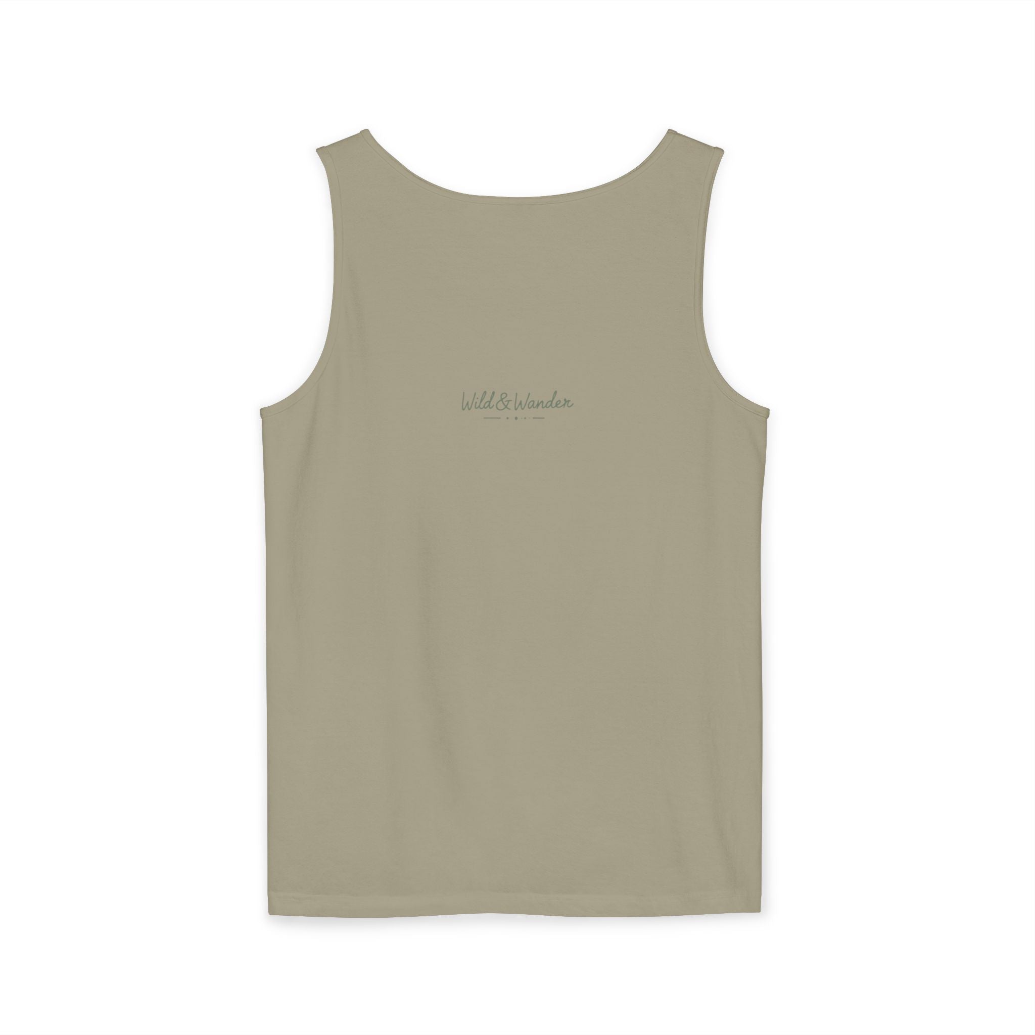 Get a Little Wild Bear Tank Top - Nature Graphic | Soft Garment-Dyed Unisex Fit