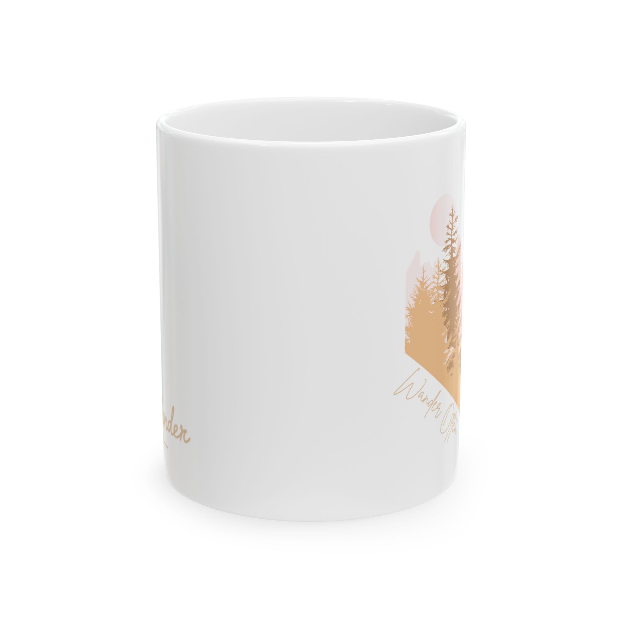 Wander Often Soft Sunrise Mug - Wild & Wander Nature-Inspired Ceramic Cup