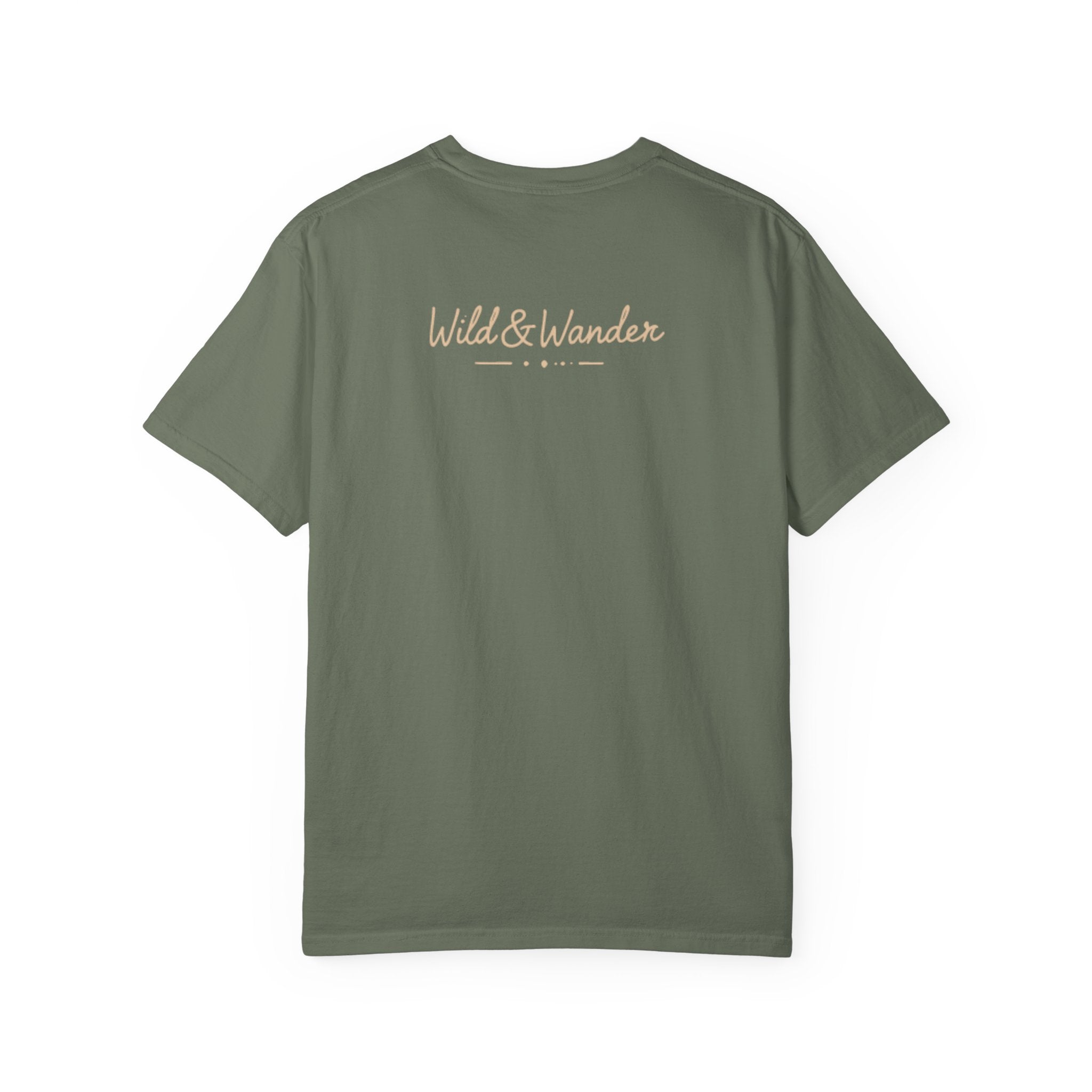 Wander Often Soft Sunrise T-Shirt | Wild & Wander Adventure Tee | Comfort Colors Garment-Dyed Shirt