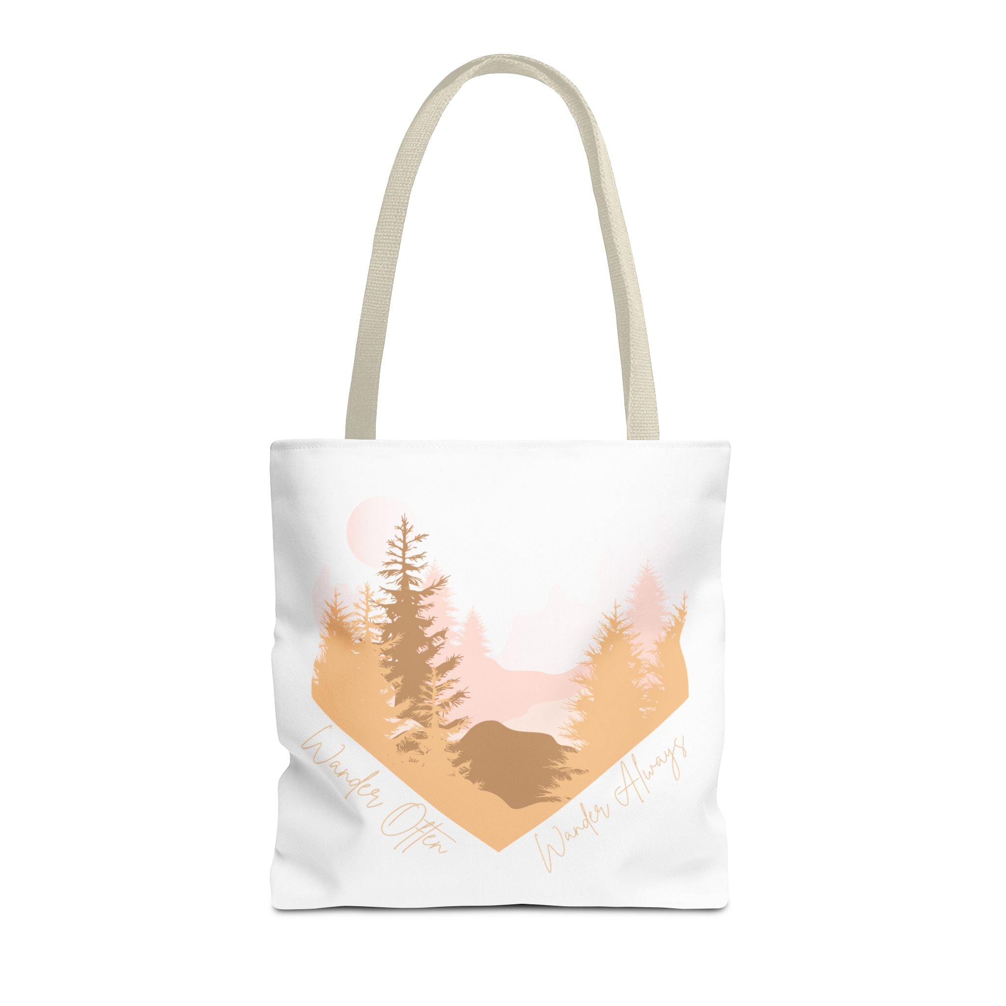 Wander Often Golden Hour Heart Tote Bag - Wild & Wander Collection (Free Shipping)