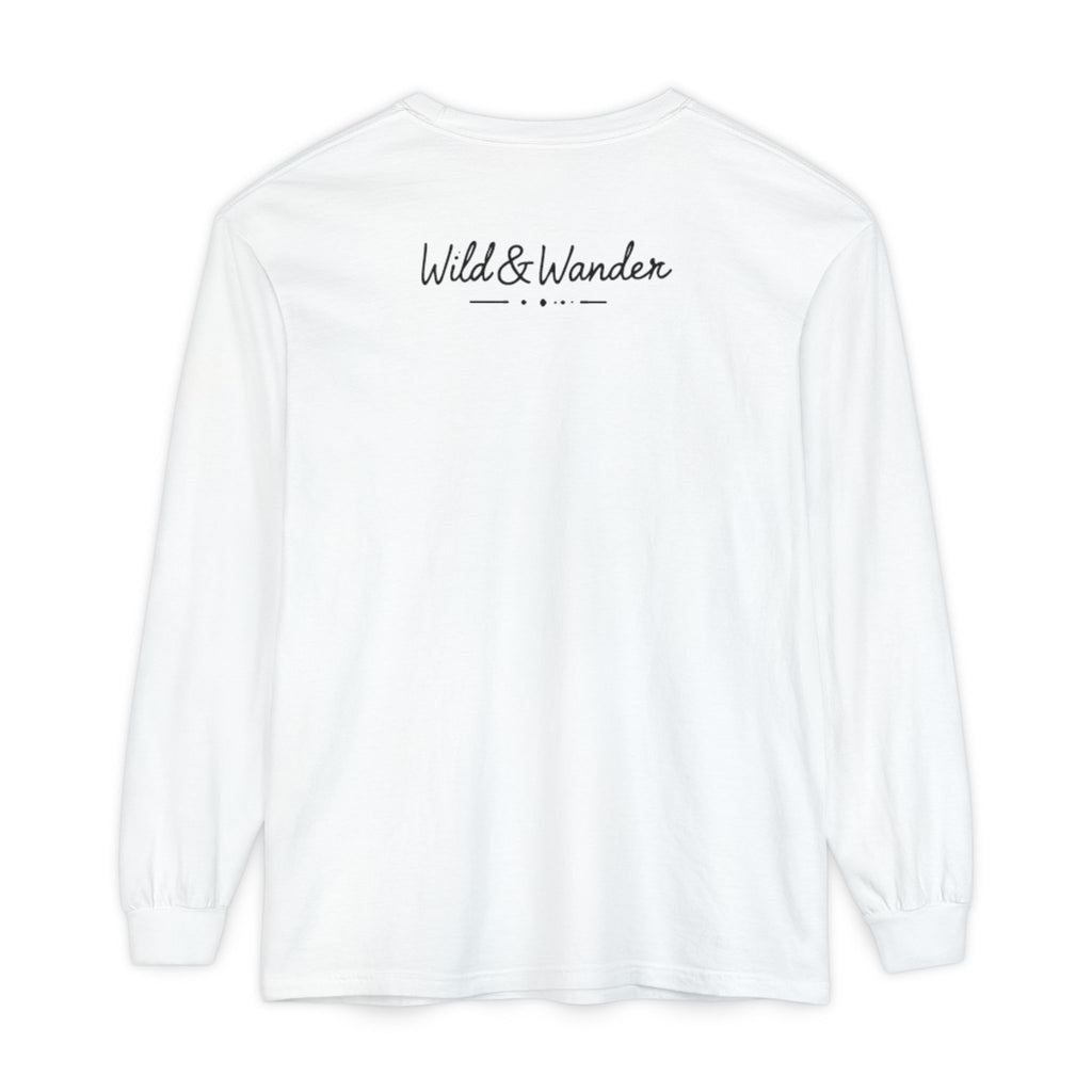 Mountain Sunrise Long Sleeve Tee - Wild & Wander Adventure Shirt