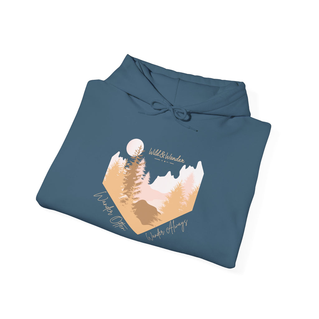Wander Often Hoodie - Wild & Wander Adventure Hoodie - Nature-Inspired Cozy Sweatshirt