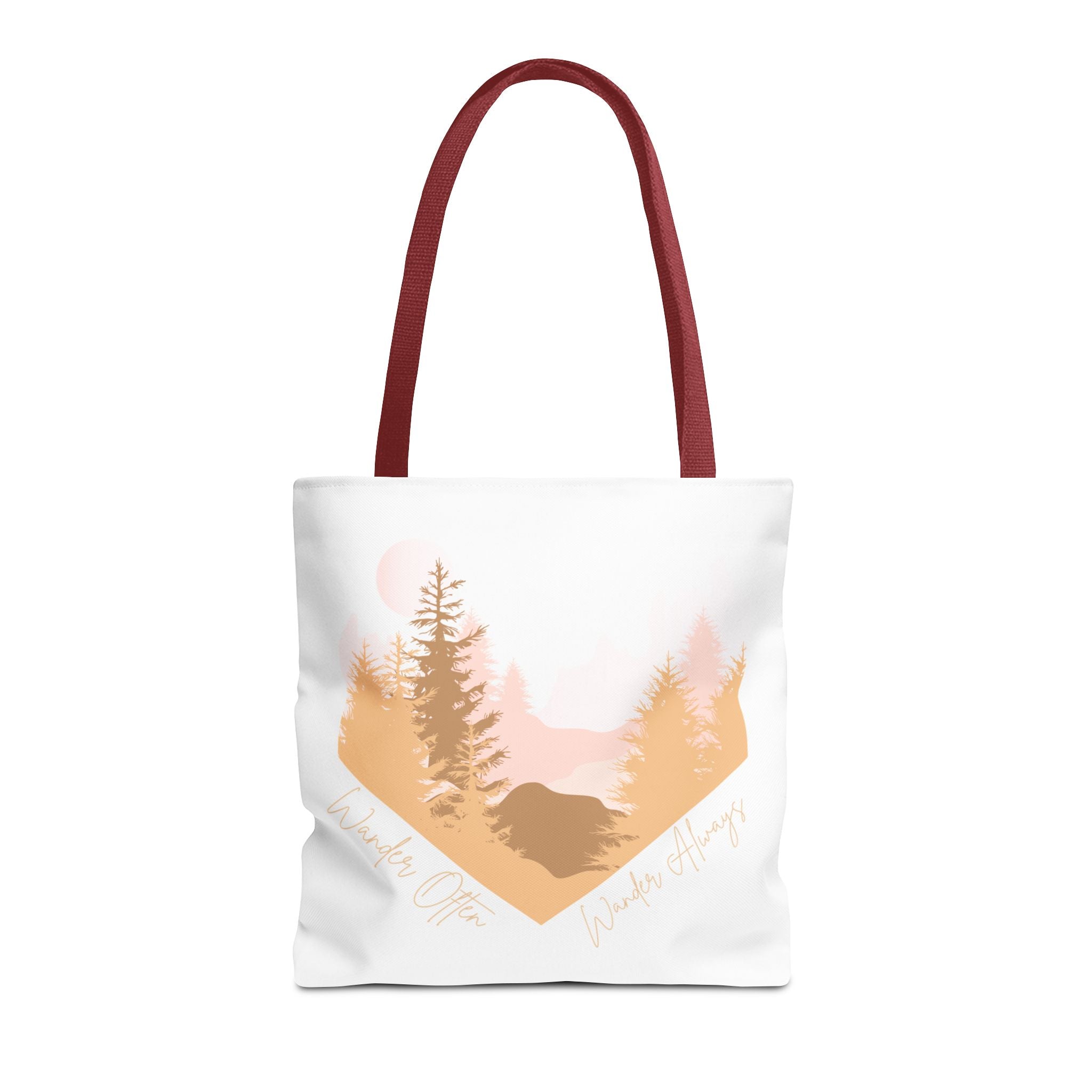 Wander Often Golden Hour Heart Tote Bag - Wild & Wander Collection (Free Shipping)