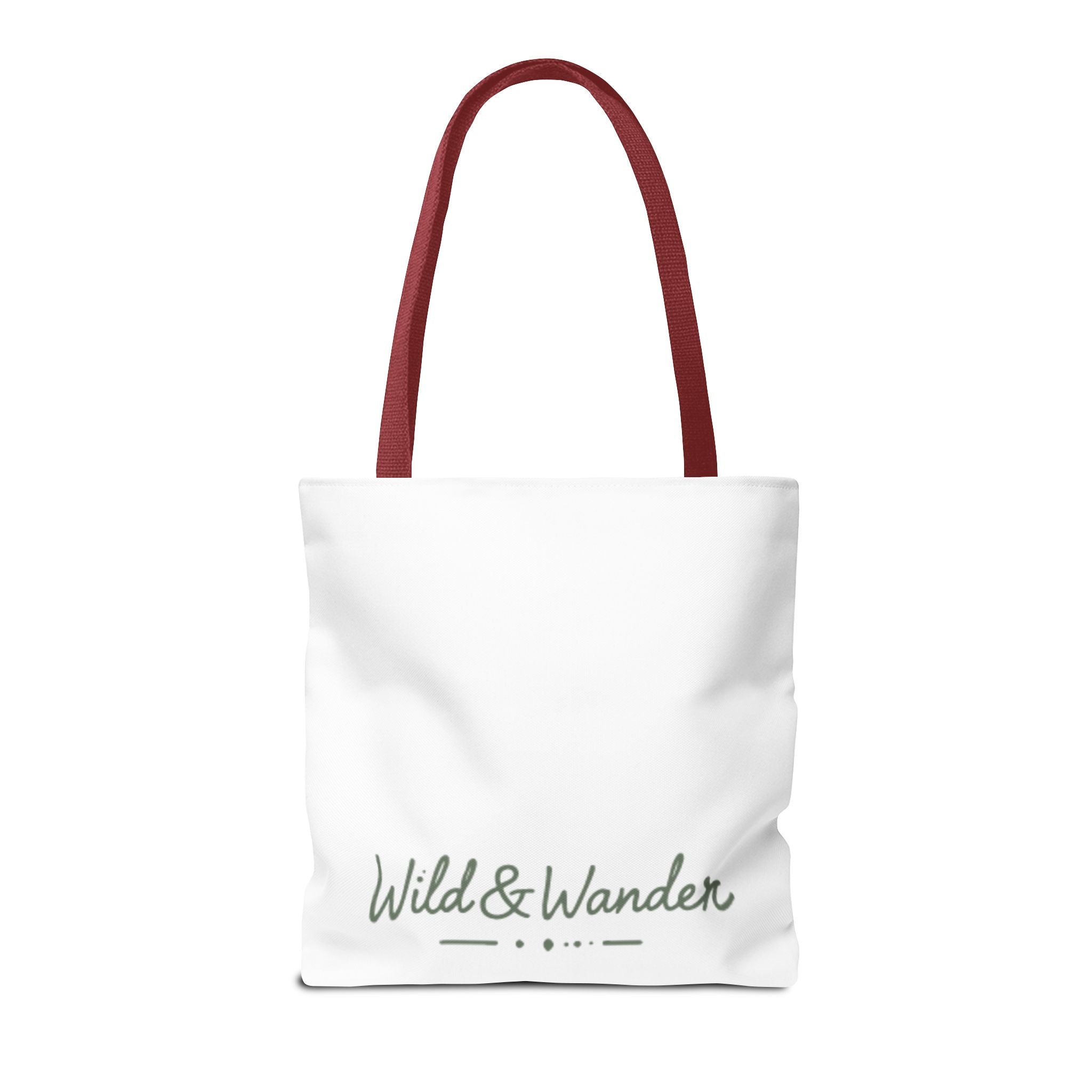 Get a Little Wild Tote Bag - Bear Forest Design | Durable Cotton Handle Market Bag