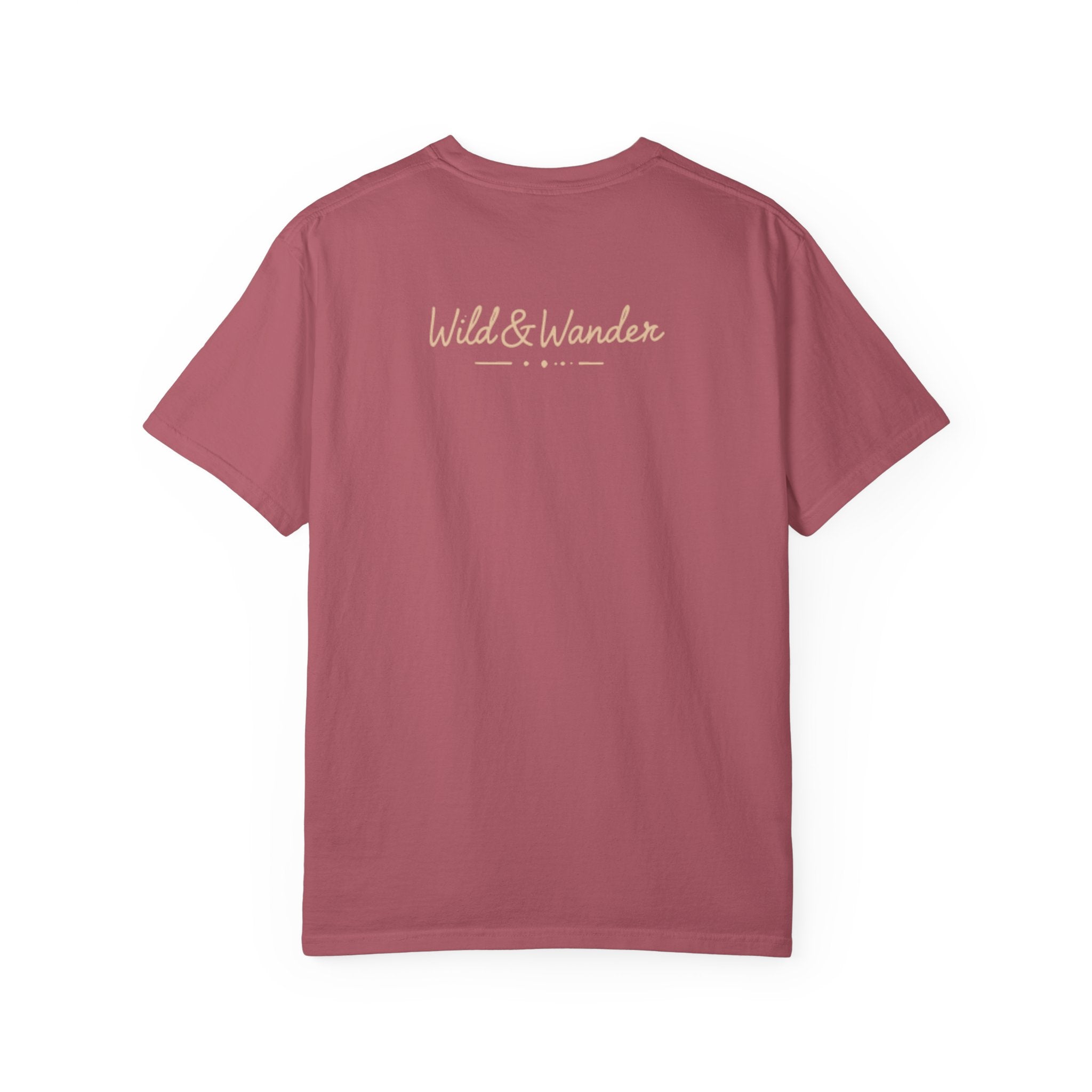 Wander Often Soft Sunrise T-Shirt | Wild & Wander Adventure Tee | Comfort Colors Garment-Dyed Shirt
