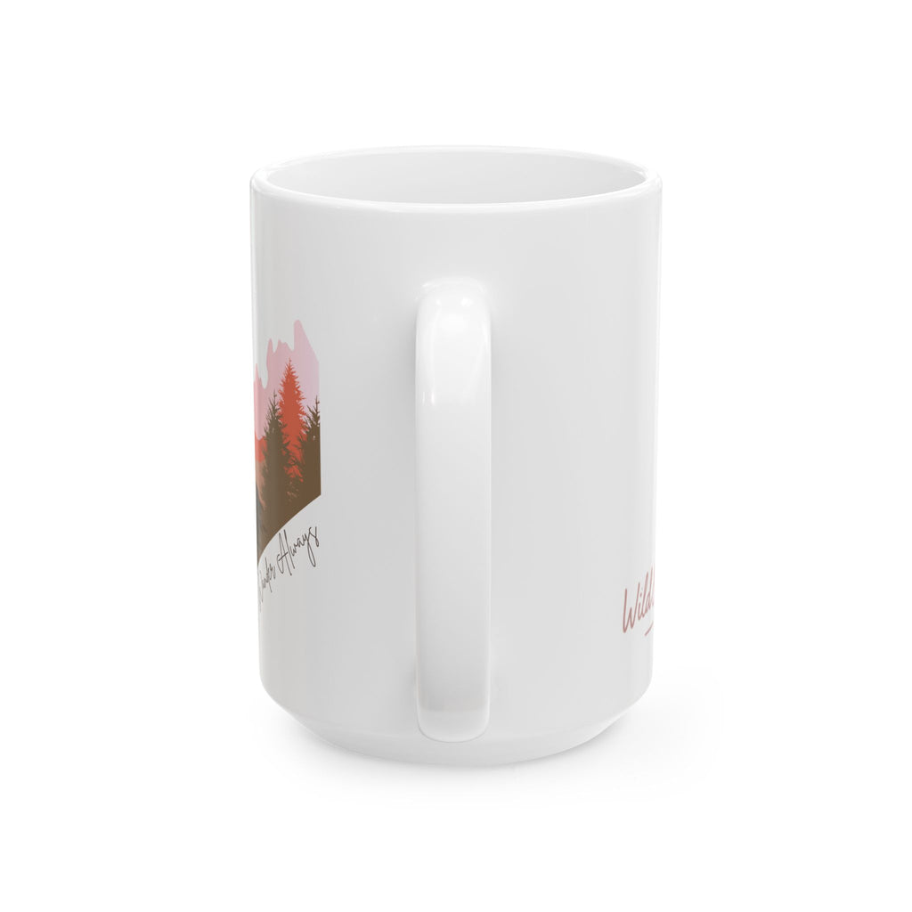 Wander Always Mug - Adventure-Inspired Ceramic Coffee Cup | Wild & Wander Nature Gift