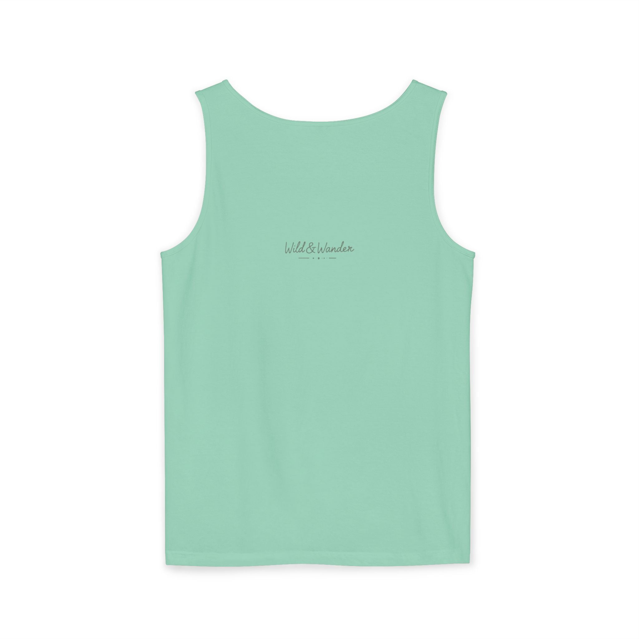 Get a Little Wild Bear Tank Top - Nature Graphic | Soft Garment-Dyed Unisex Fit
