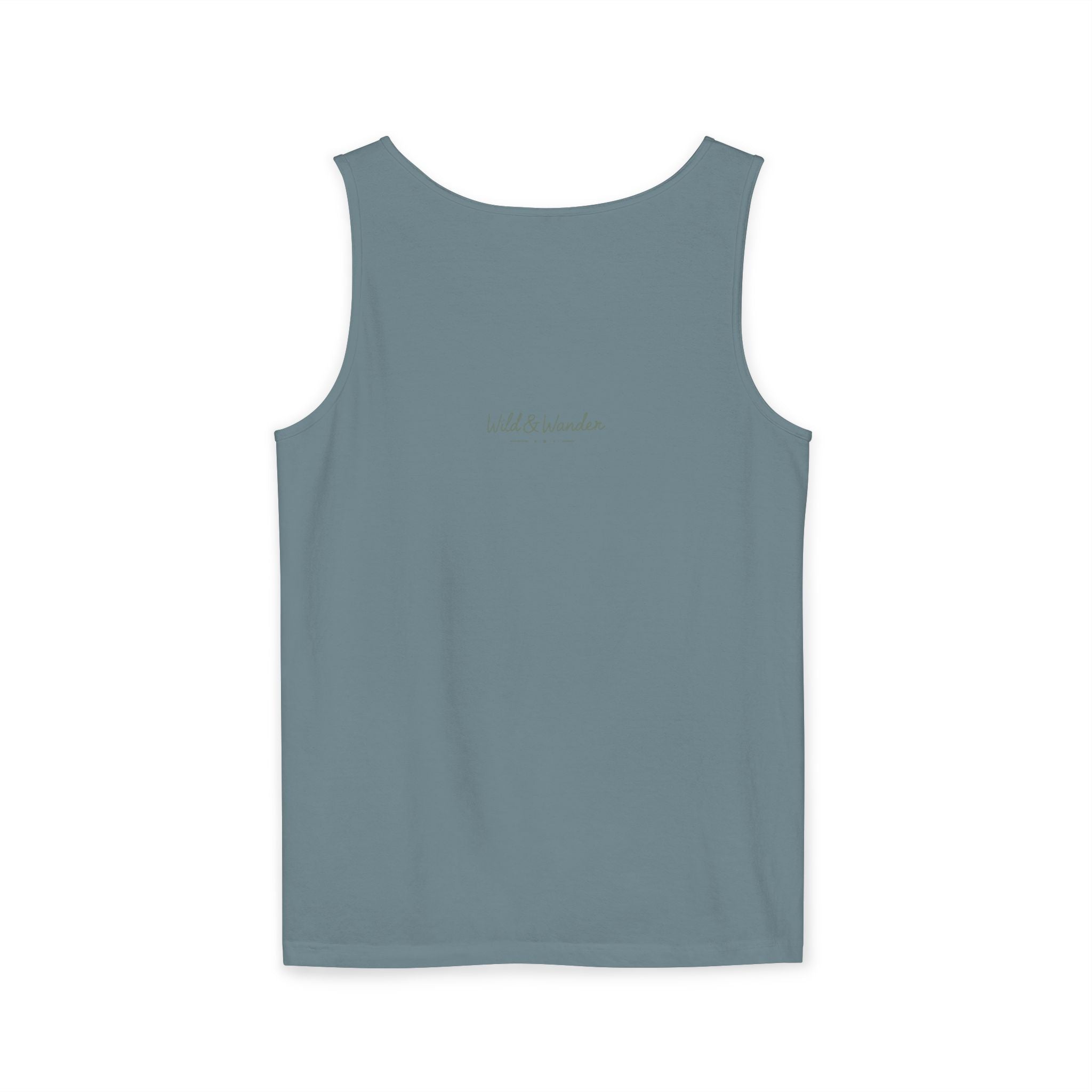 Get a Little Wild Bear Tank Top - Nature Graphic | Soft Garment-Dyed Unisex Fit