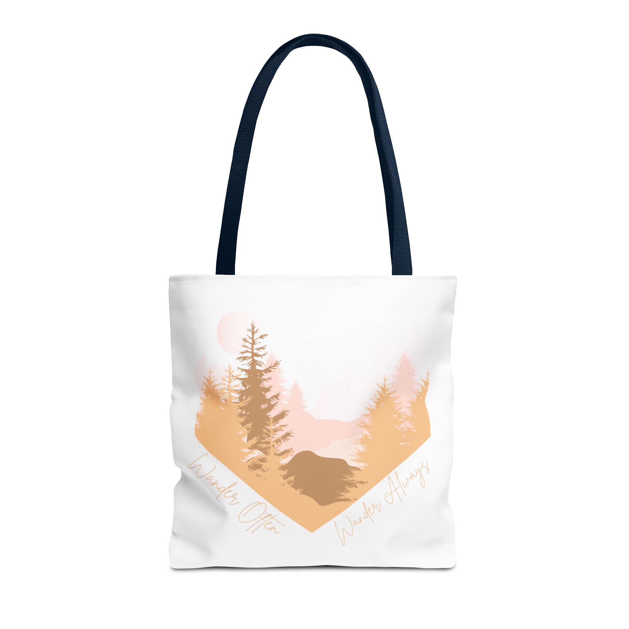Wander Often Golden Hour Heart Tote Bag - Wild & Wander Collection (Free Shipping)