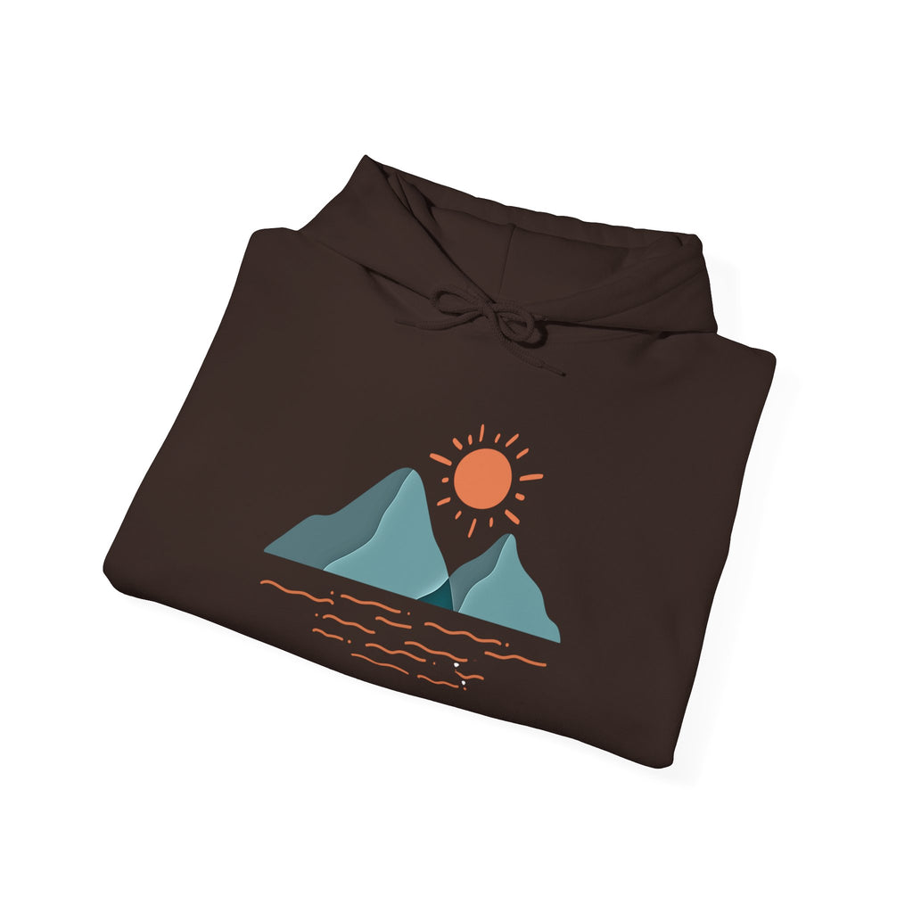 Mountain Sunrise Hoodie - Wild & Wander Nature-Inspired Unisex Sweatshirt
