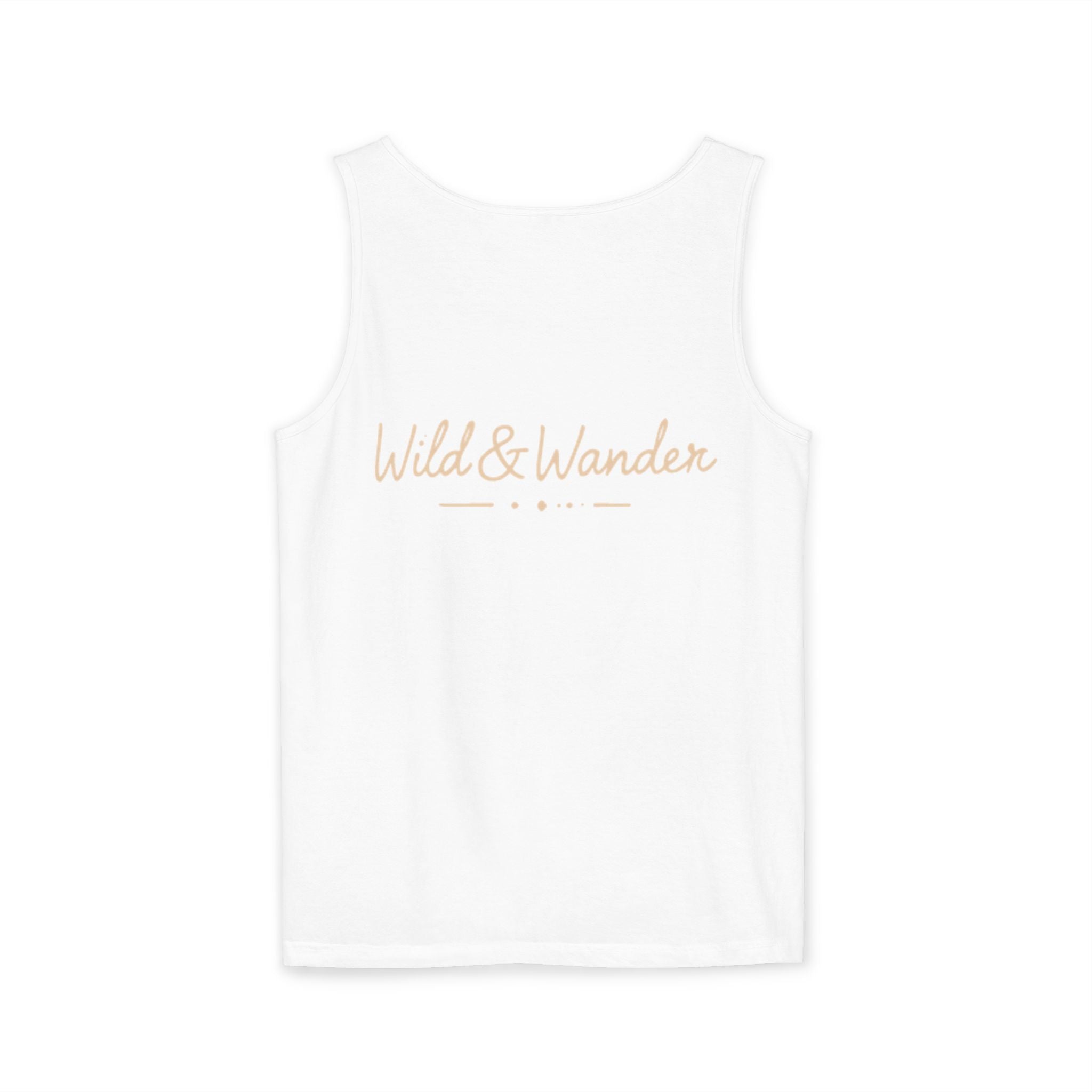 Wander Often Tank Top - Comfort Colors Garment-Dyed Muscle Tank | Earthy Adventure Summer Shirt by Wild & Wander