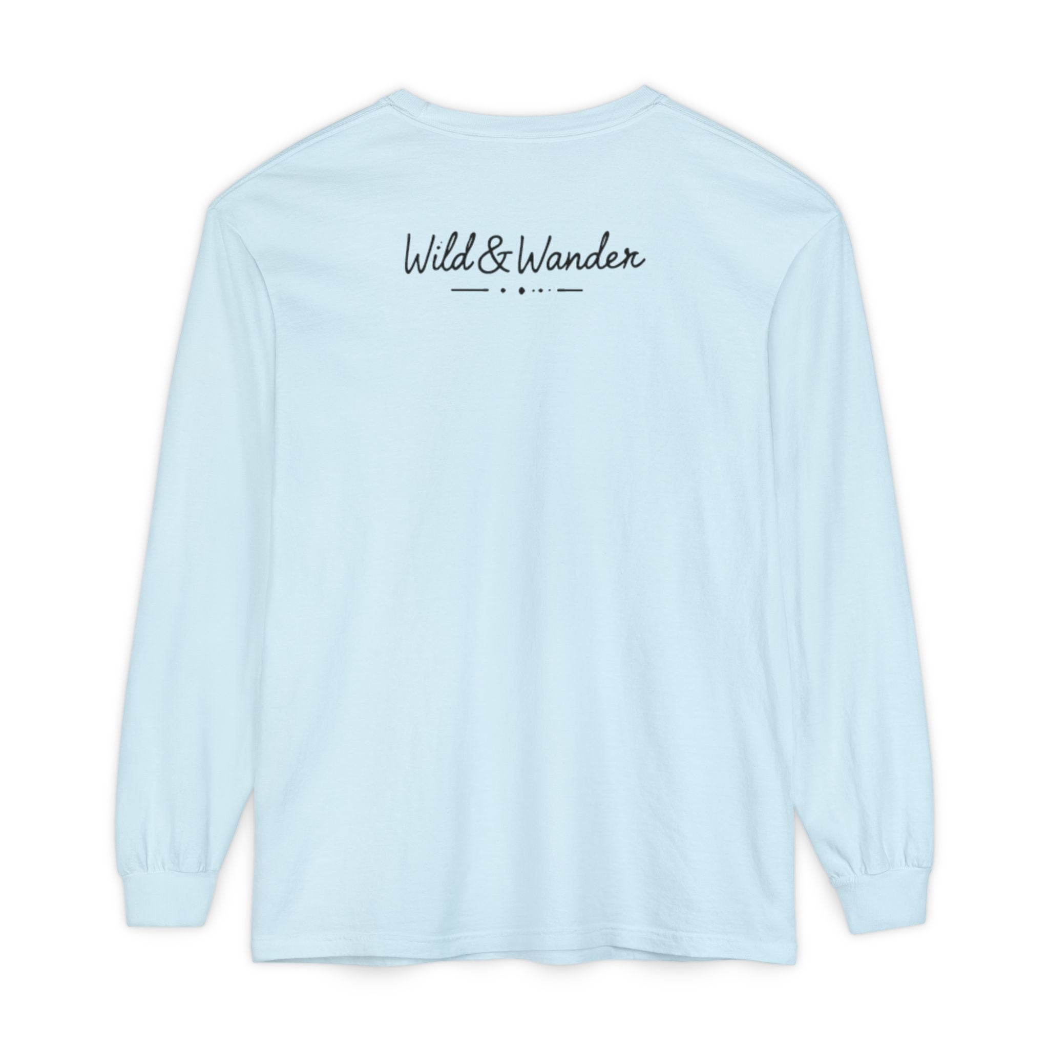 Mountain Sunrise Long Sleeve Tee - Wild & Wander Adventure Shirt