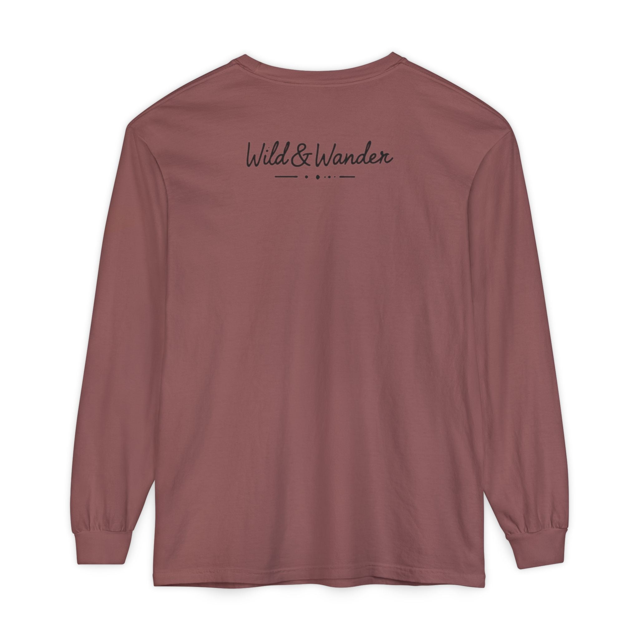 Mountain Sunrise Long Sleeve Tee - Wild & Wander Adventure Shirt