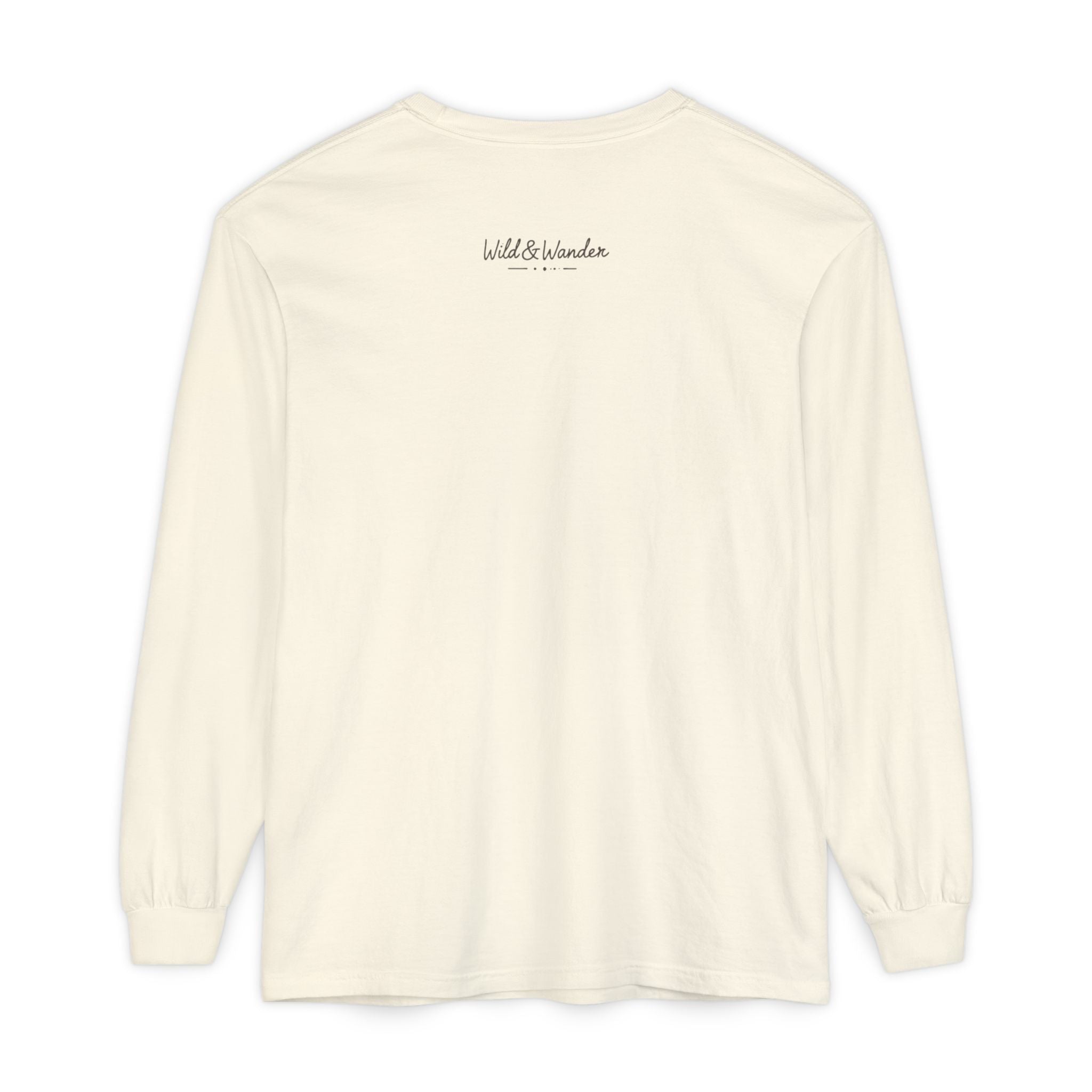Get a Little Wild Bear Long Sleeve -Nature Graphic Tee | Soft Cotton Adventure Layer