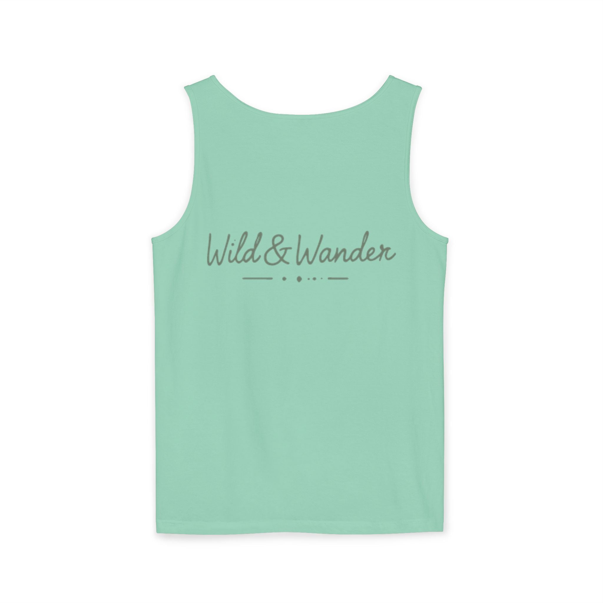 Mountain Sunrise Tank Top - Comfort Colors Garment-Dyed Unisex Muscle Tank | Soft Cotton Nature-Inspired Summer Shirt
