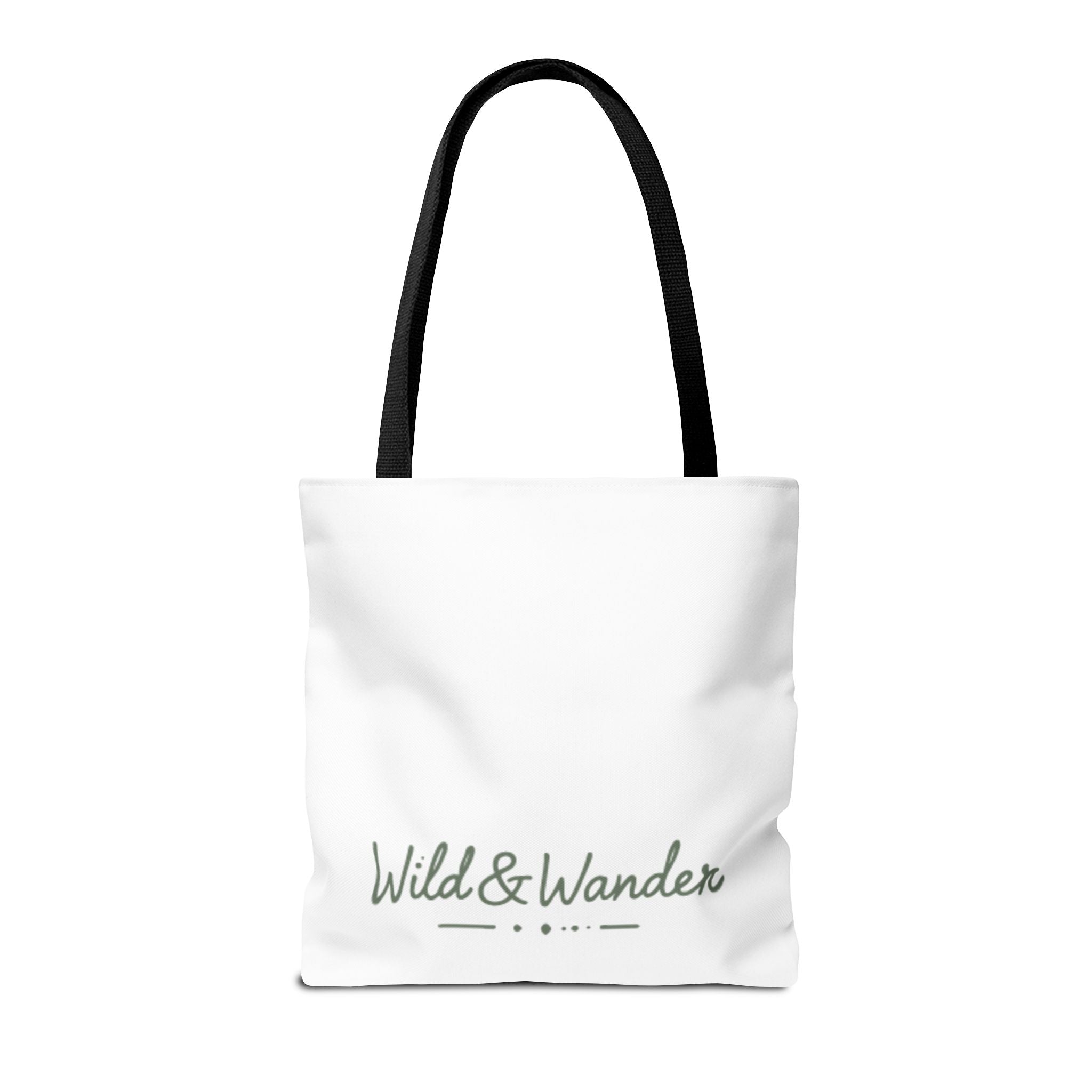 Get a Little Wild Tote Bag - Bear Forest Design | Durable Cotton Handle Market Bag