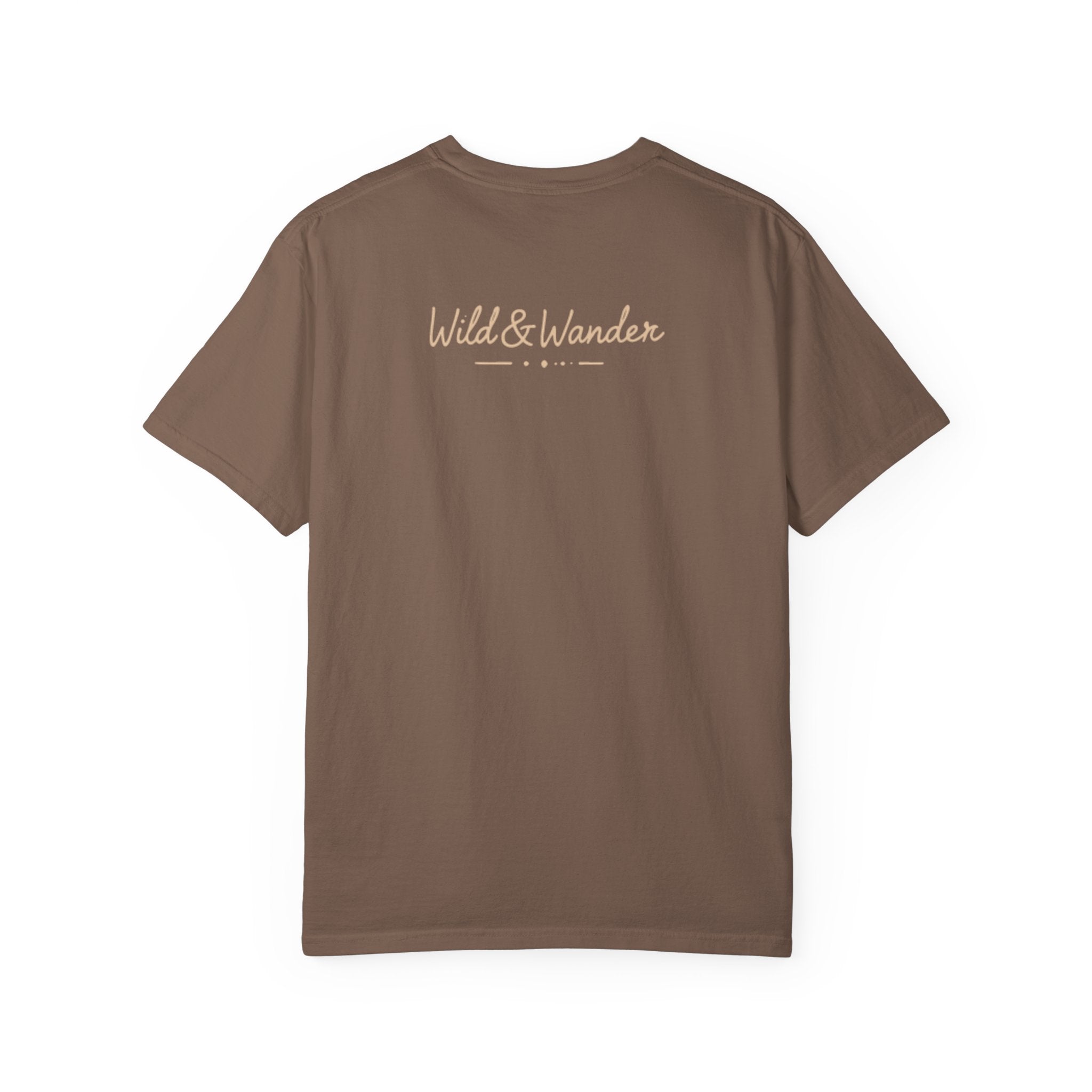 Wander Often Soft Sunrise T-Shirt | Wild & Wander Adventure Tee | Comfort Colors Garment-Dyed Shirt