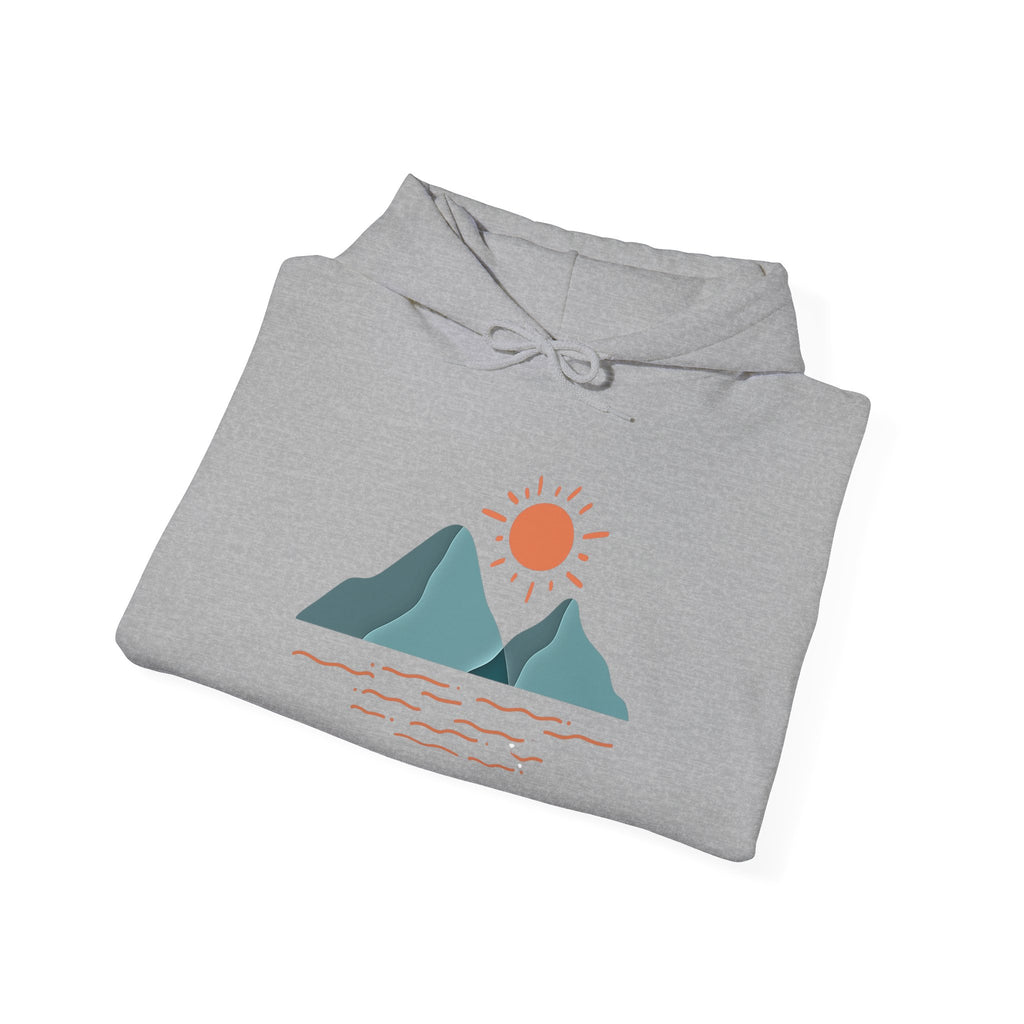 Mountain Sunrise Hoodie - Wild & Wander Nature-Inspired Unisex Sweatshirt