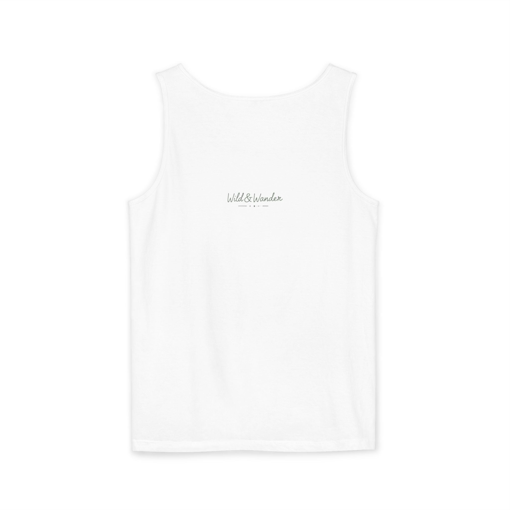 Get a Little Wild Bear Tank Top - Nature Graphic | Soft Garment-Dyed Unisex Fit