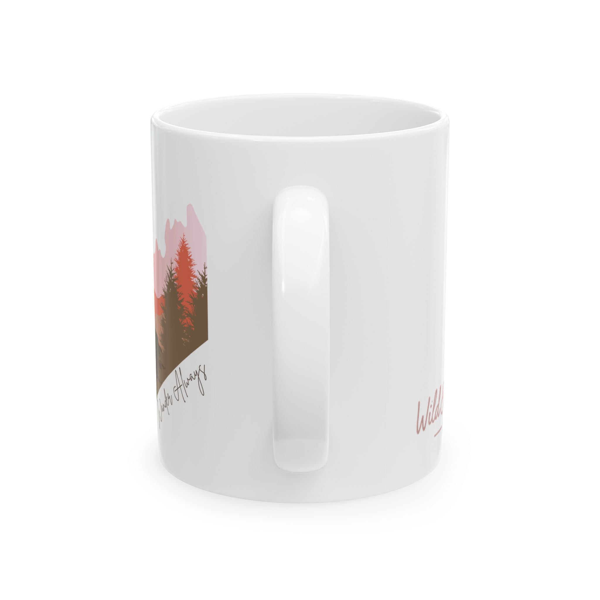 Wander Always Mug - Adventure-Inspired Ceramic Coffee Cup | Wild & Wander Nature Gift