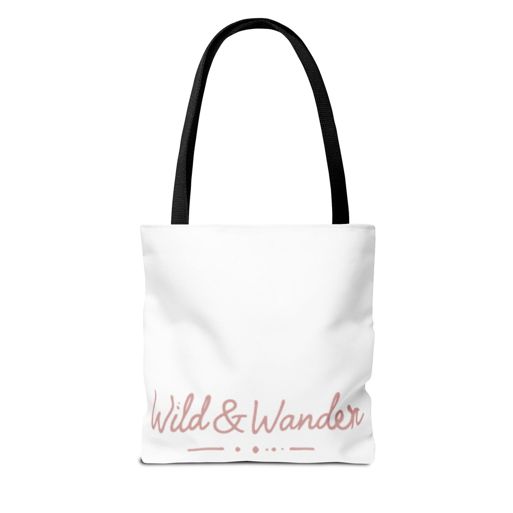 Wander Always Sunset Mountain Heart Tote Bag - Wild & Wander Collection (Free Shipping)