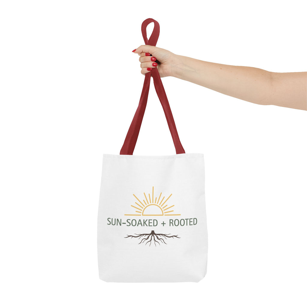 Wild & Wander Sun-Soaked + Rooted Tote Bag - Boho Carryall for Soft Adventure Days