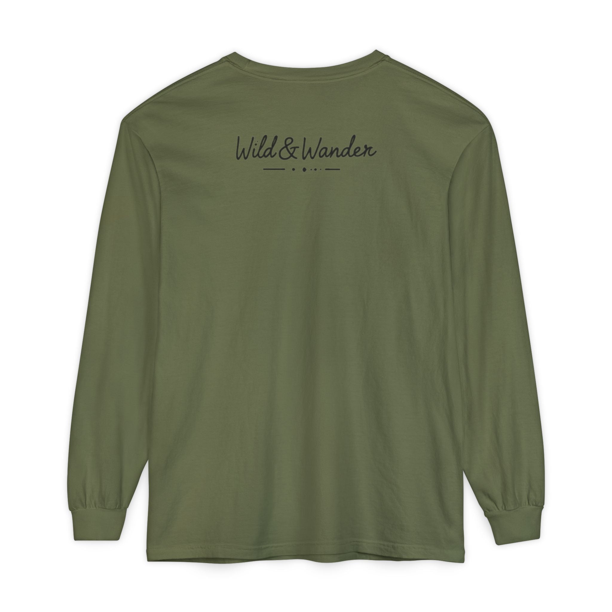 Mountain Sunrise Long Sleeve Tee - Wild & Wander Adventure Shirt