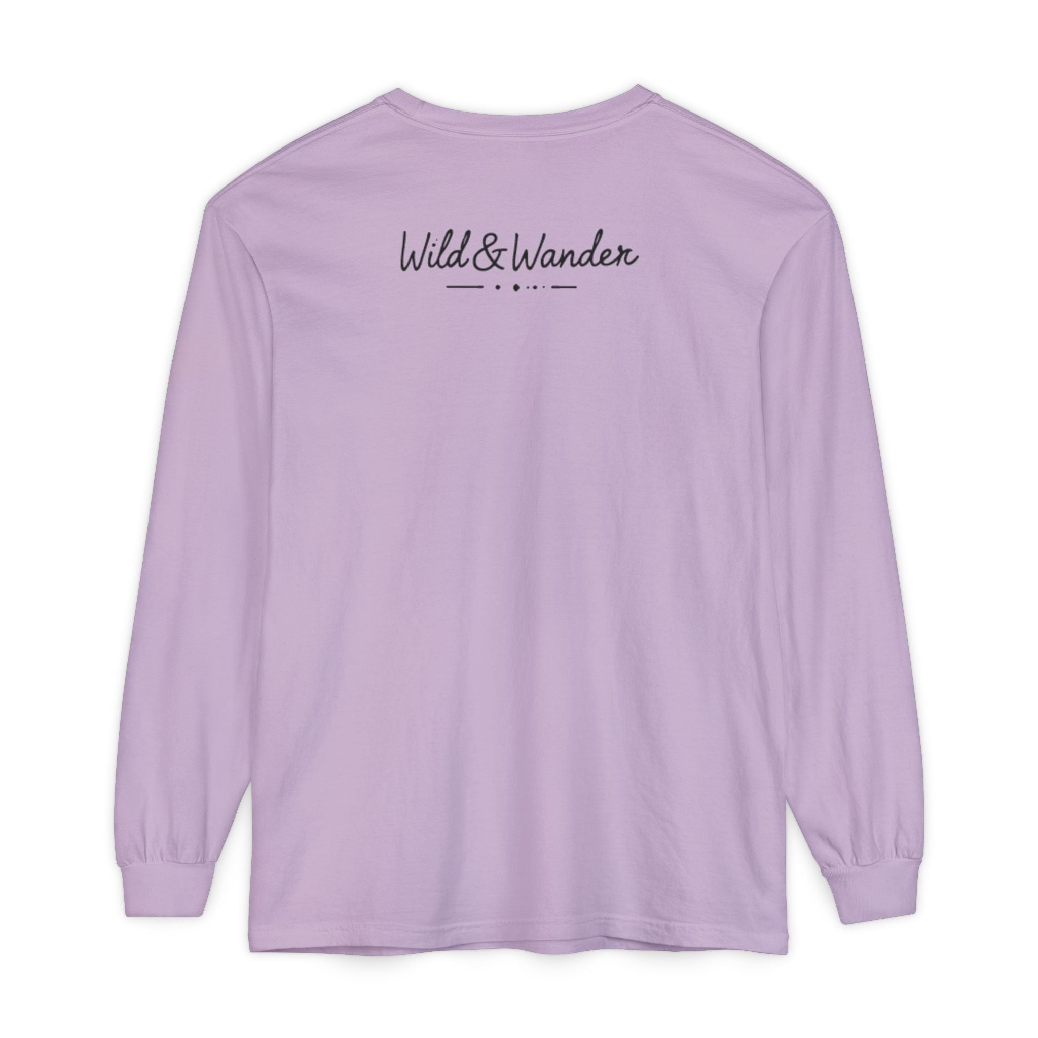 Mountain Sunrise Long Sleeve Tee - Wild & Wander Adventure Shirt