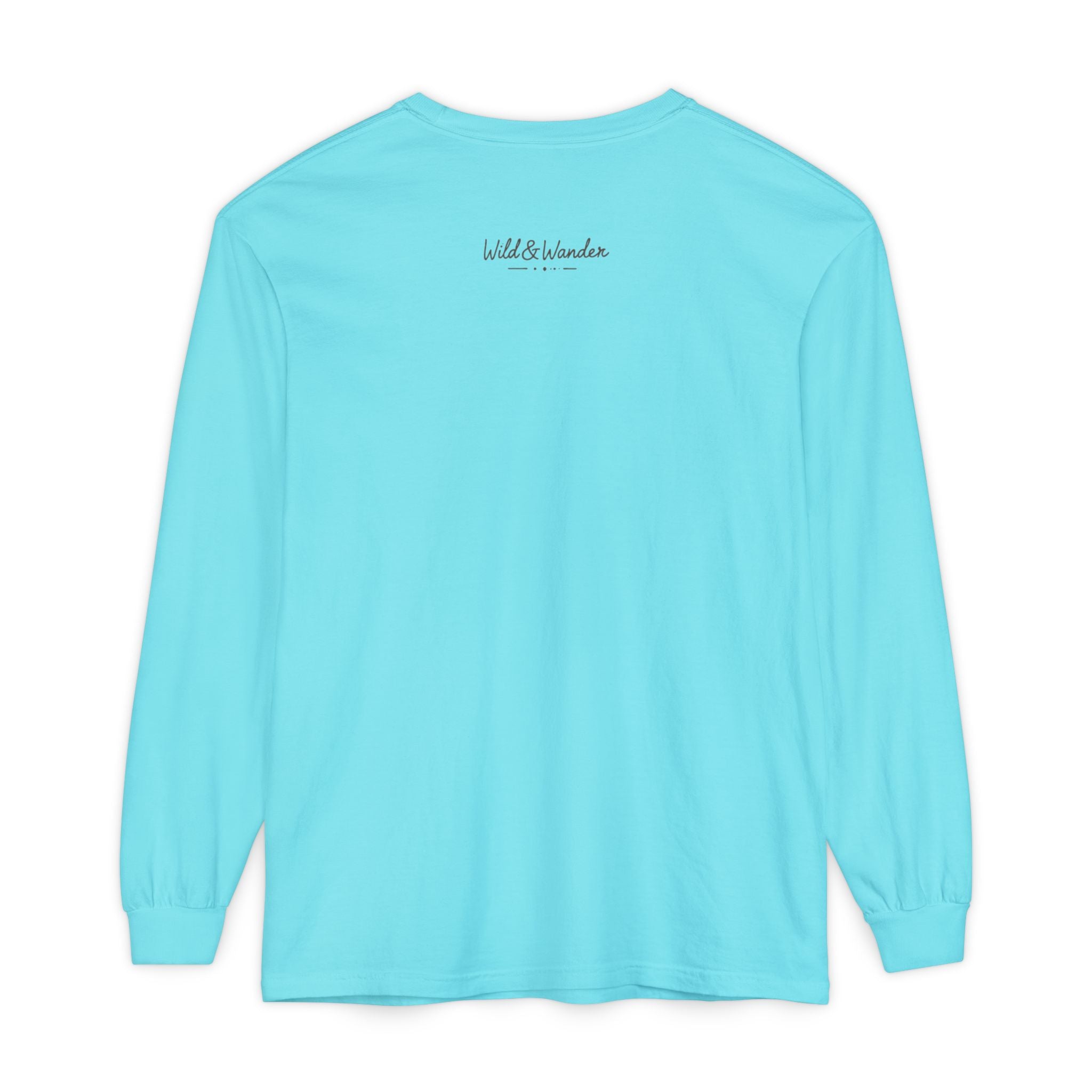 Get a Little Wild Bear Long Sleeve -Nature Graphic Tee | Soft Cotton Adventure Layer