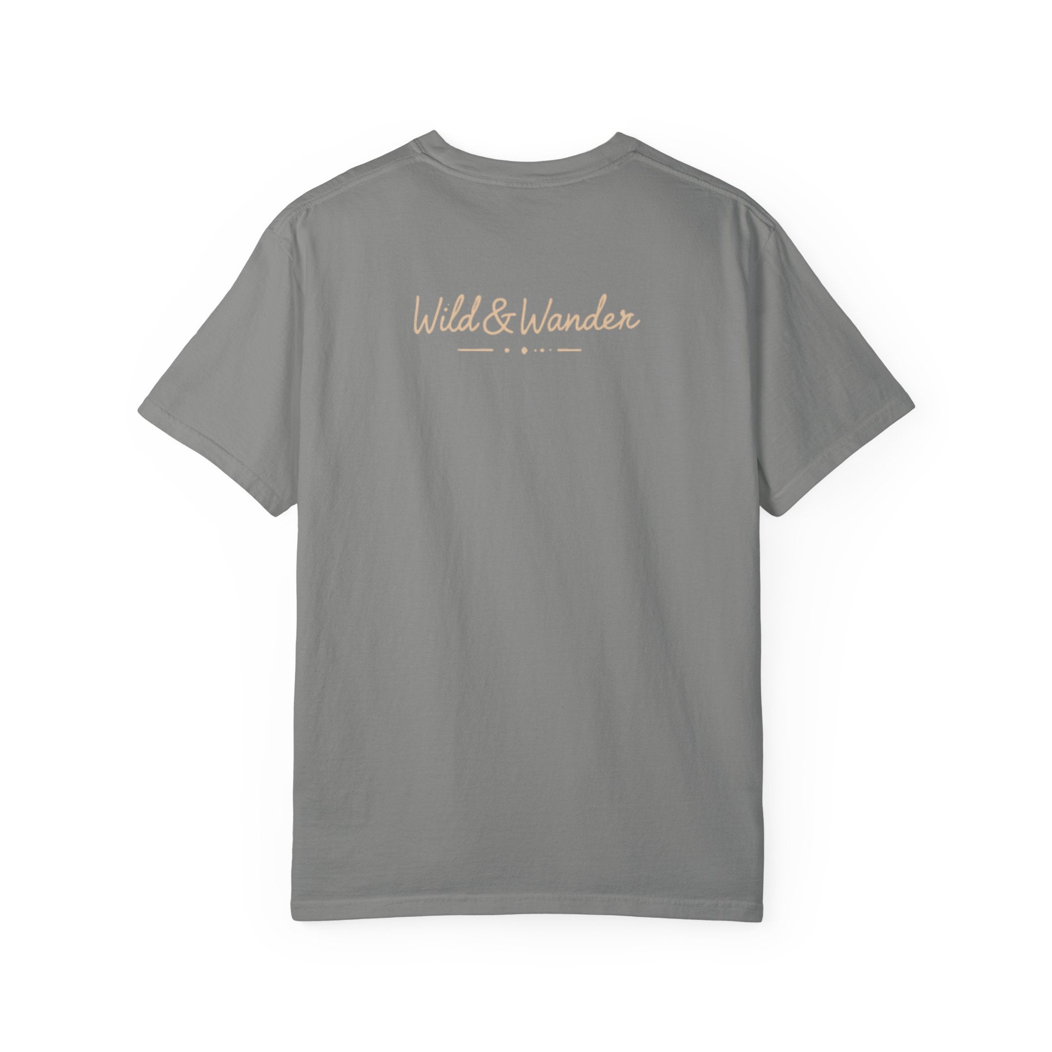 Wander Often Soft Sunrise T-Shirt | Wild & Wander Adventure Tee | Comfort Colors Garment-Dyed Shirt