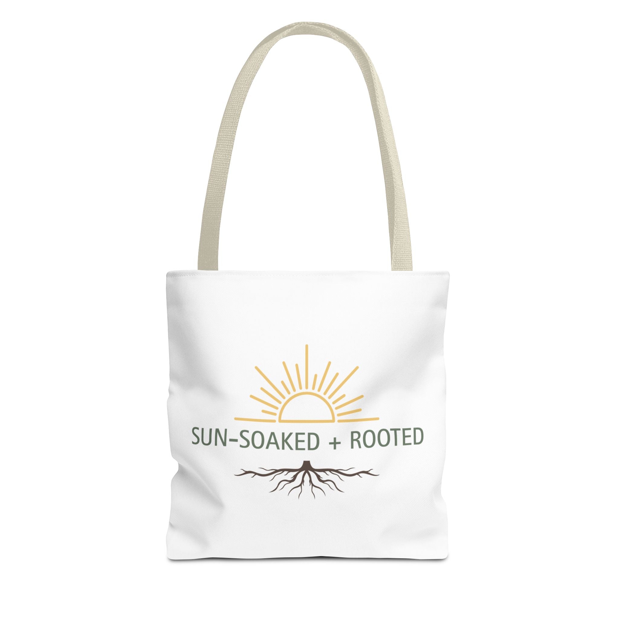 Wild & Wander Sun-Soaked + Rooted Tote Bag - Boho Carryall for Soft Adventure Days