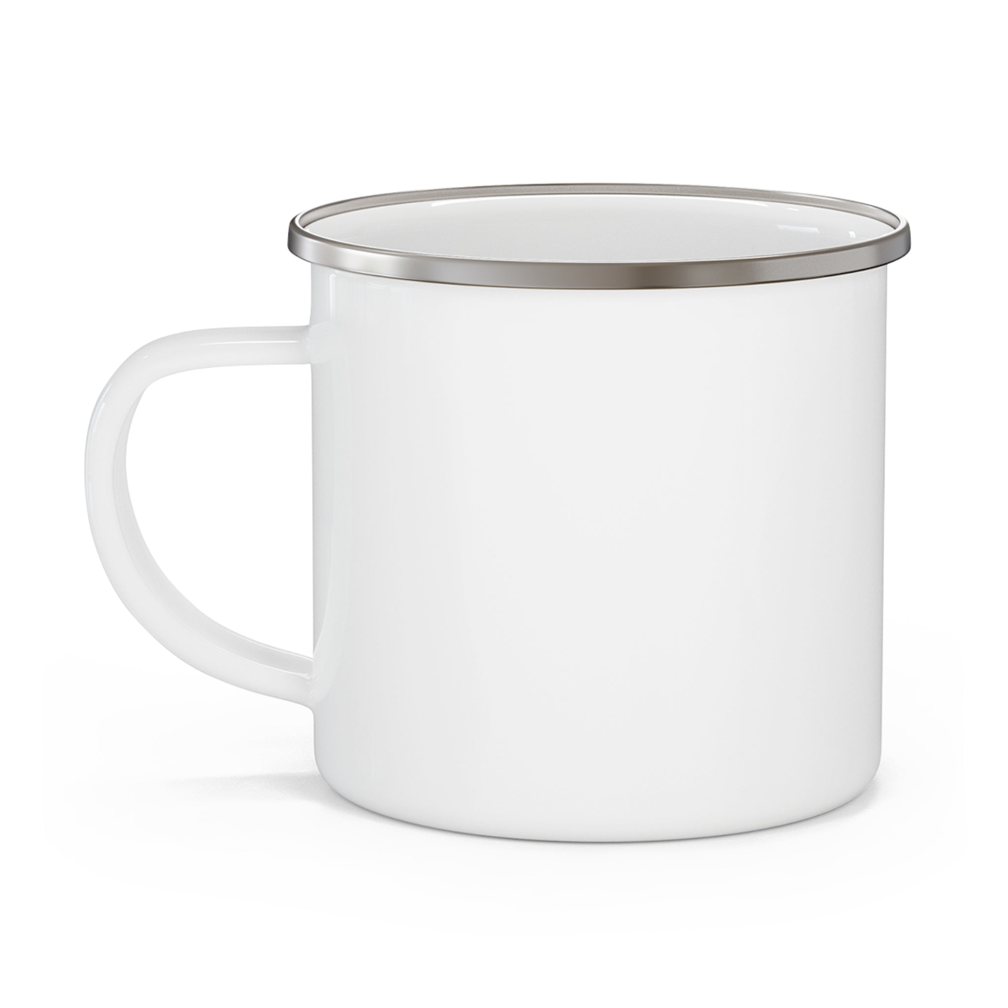 Wild & Wander Logo Enamel Camping Mug - Adventure Lifestyle Mug - Nature lover Camp Cup
