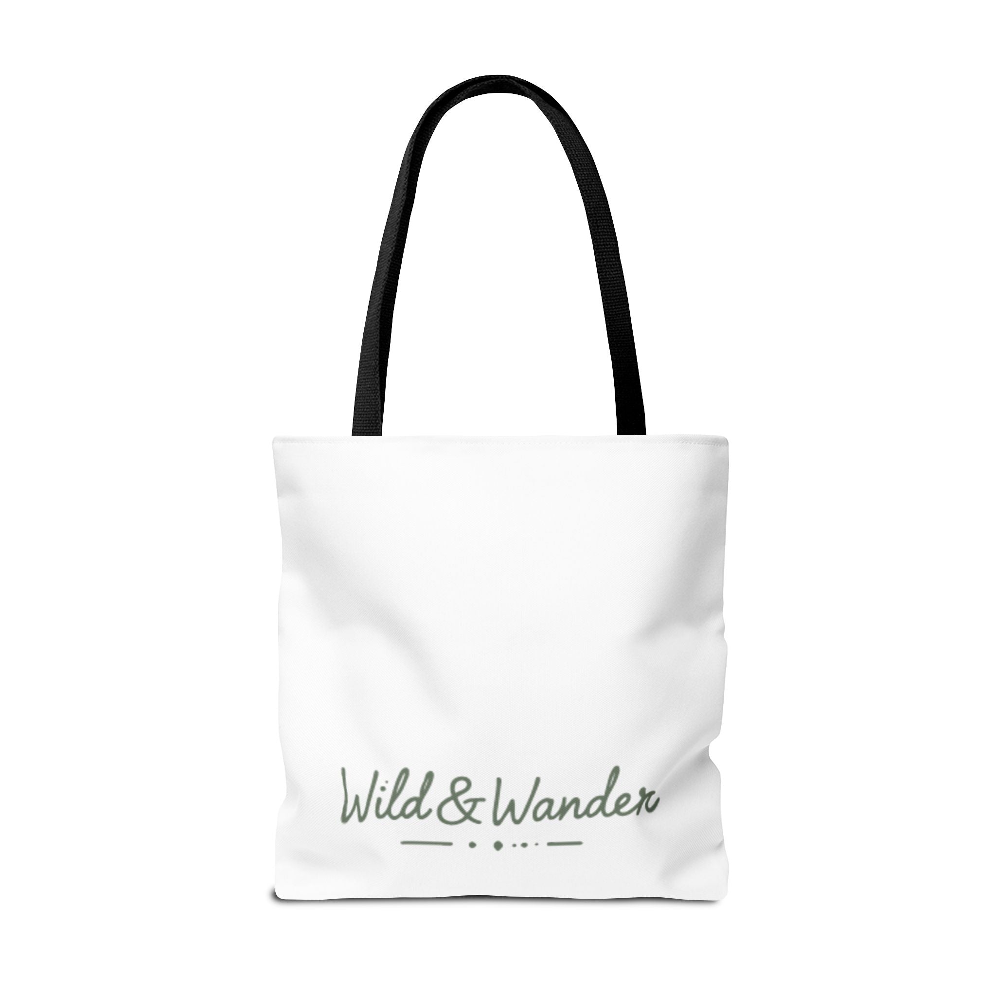 Get a Little Wild Tote Bag - Bear Forest Design | Durable Cotton Handle Market Bag