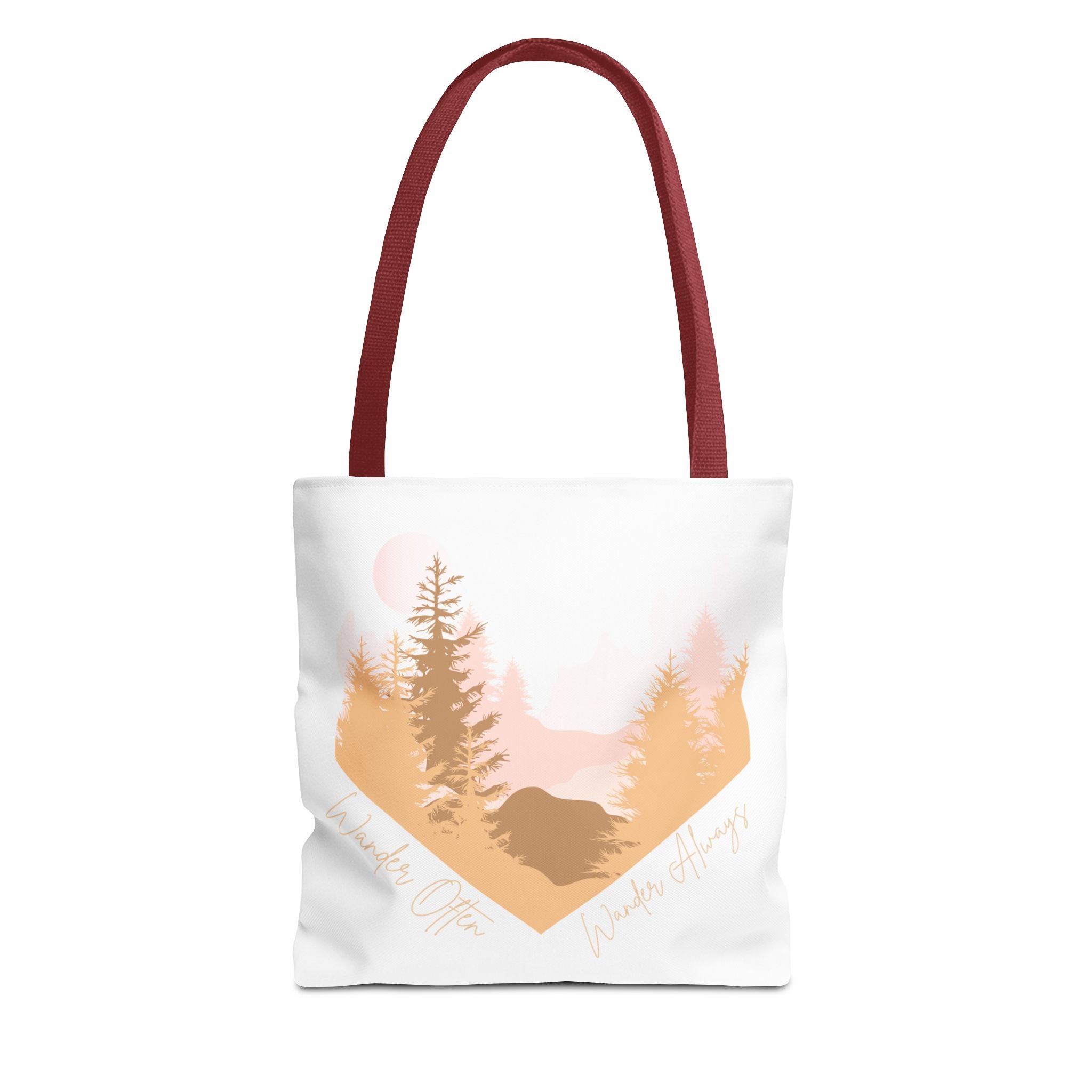 Wander Often Golden Hour Heart Tote Bag - Wild & Wander Collection (Free Shipping)